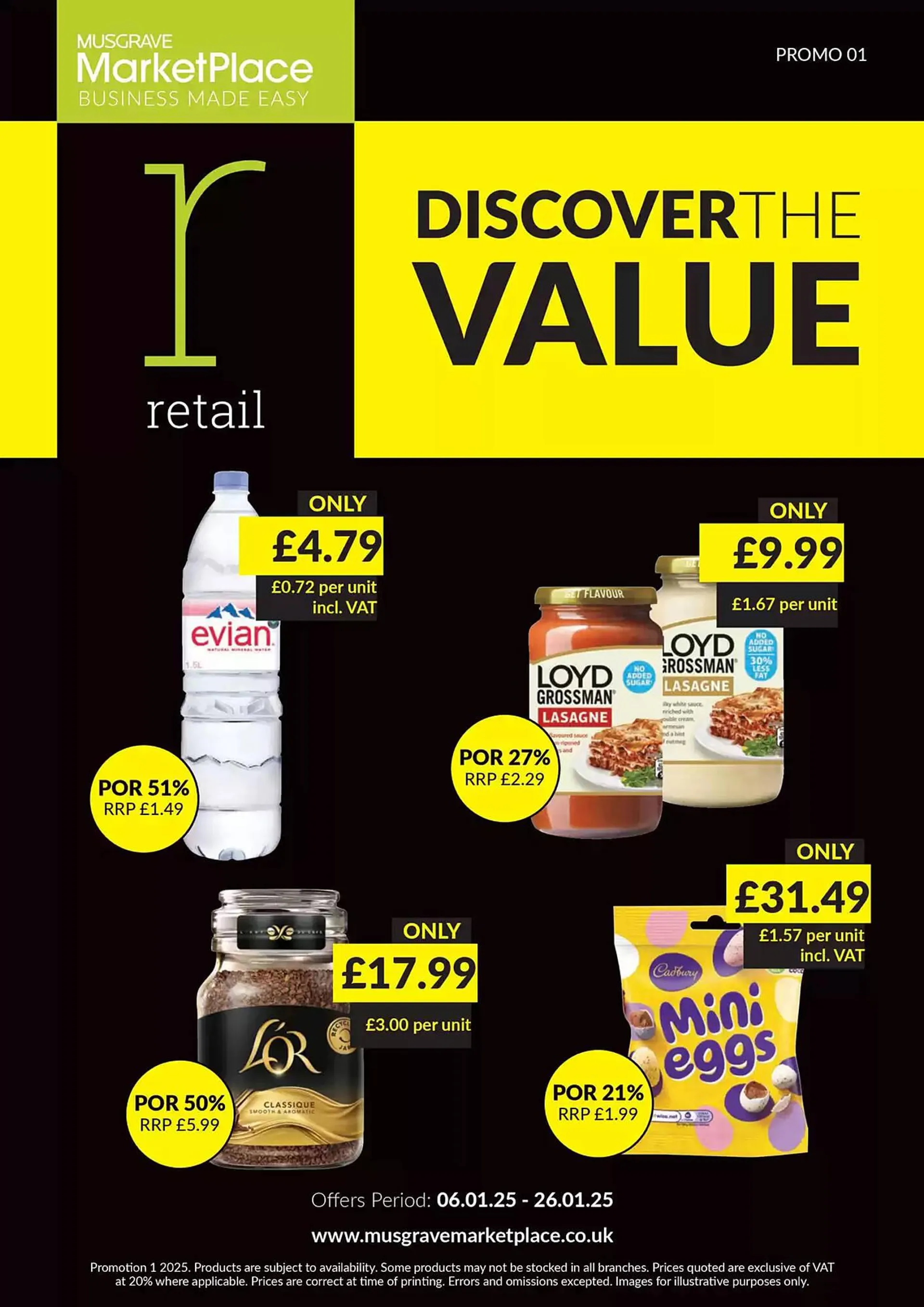 Musgrave MarketPlace leaflet - 1