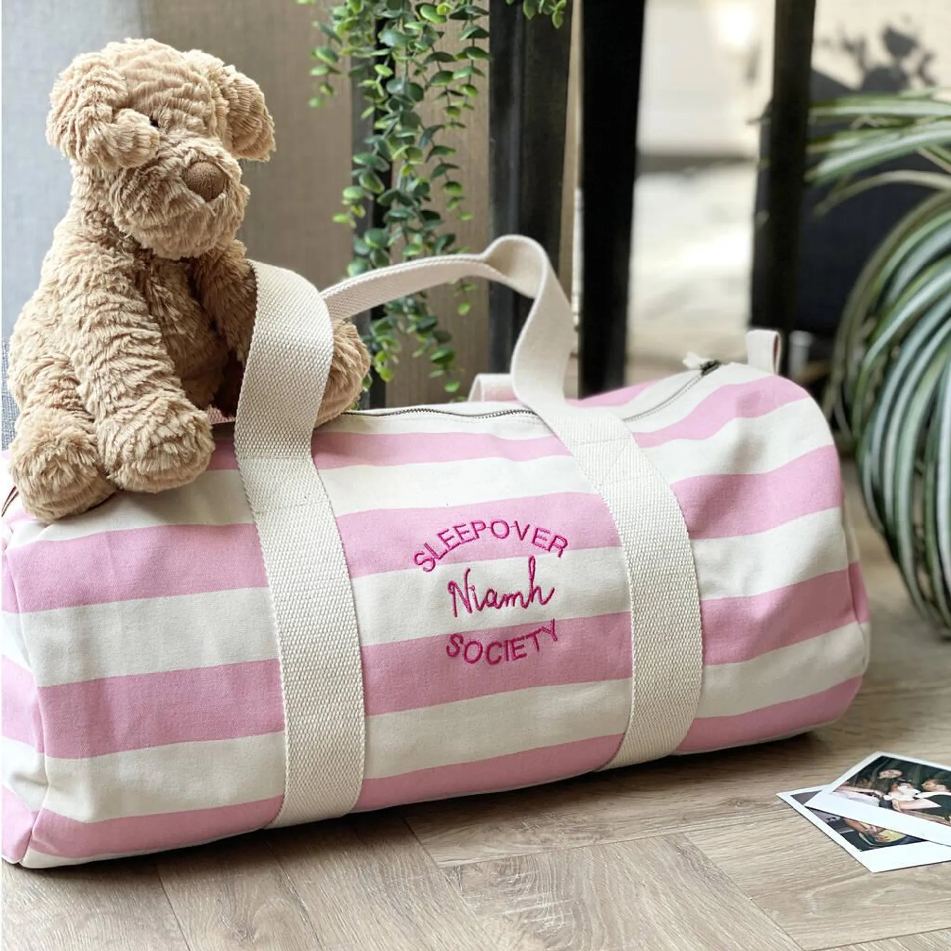 Personalised Sleepover Weekend Bag