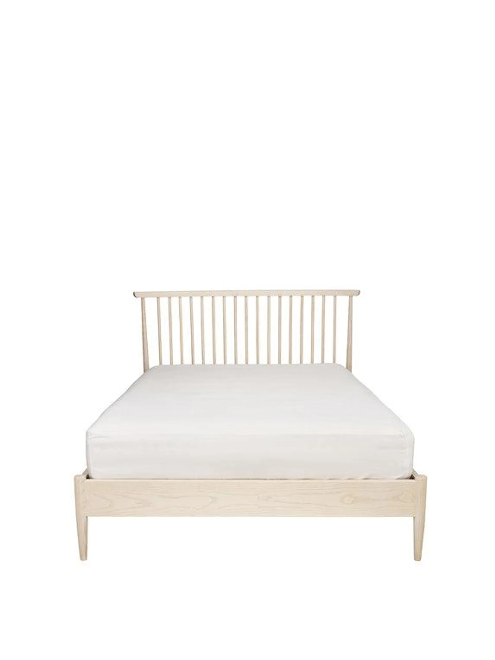 double spindle headboard bed