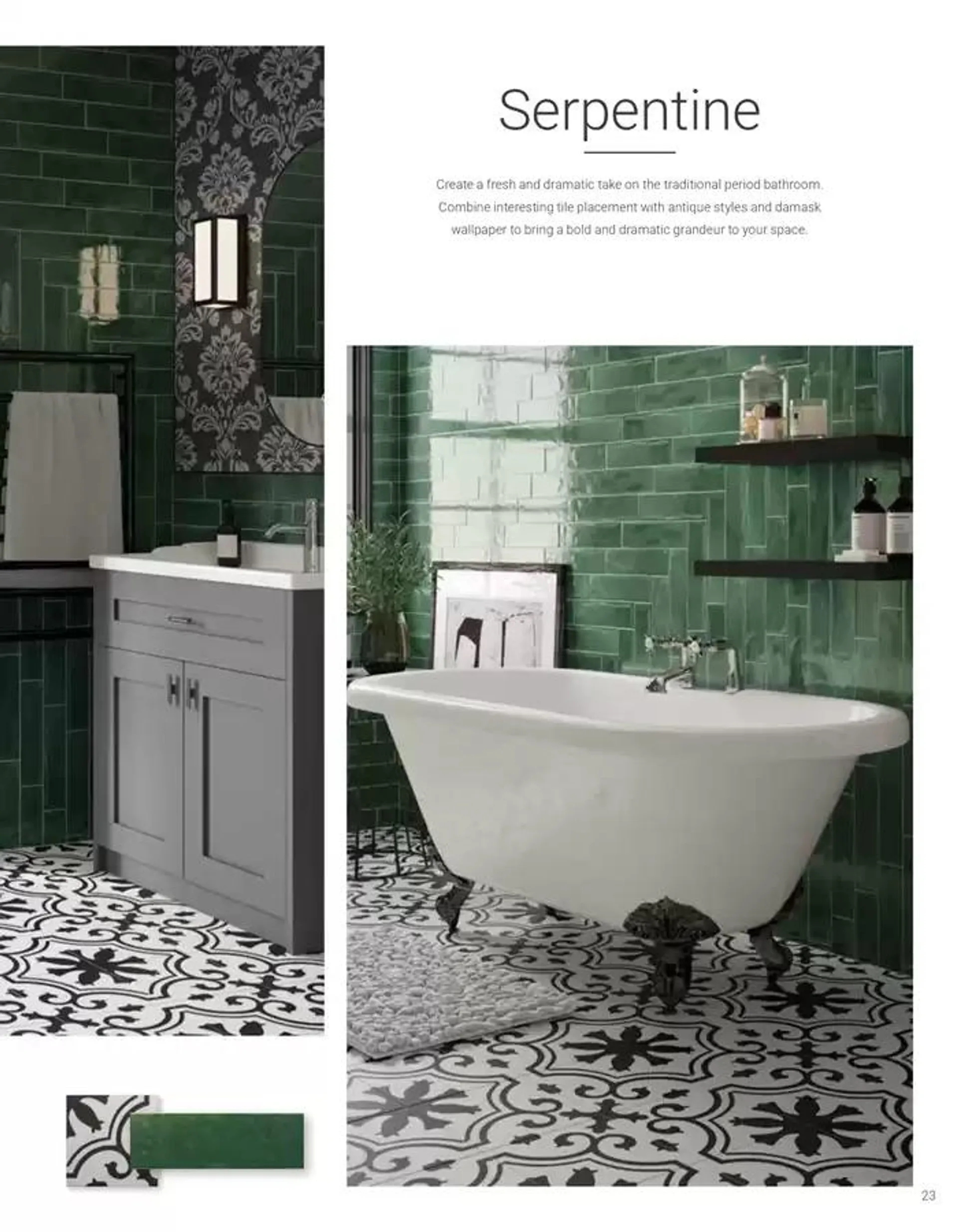 Wickes Bespoke Bathrooms brochure from 5 November to 31 December 2024 - Catalogue Page 23