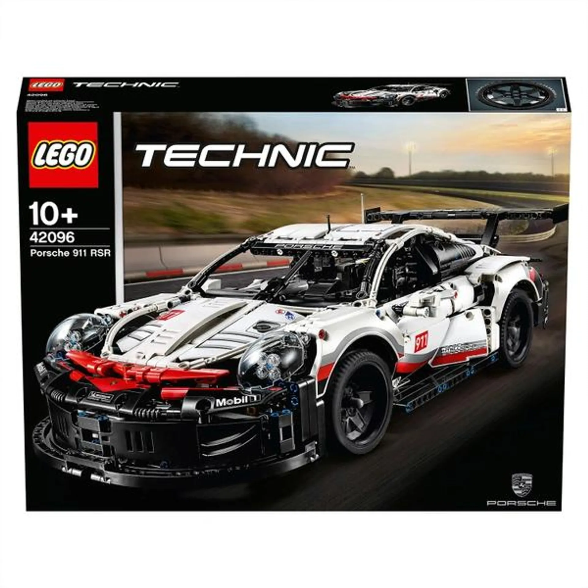 LEGO Technic 42096 Porsche 911 RSR Racing Car Toy Model Set