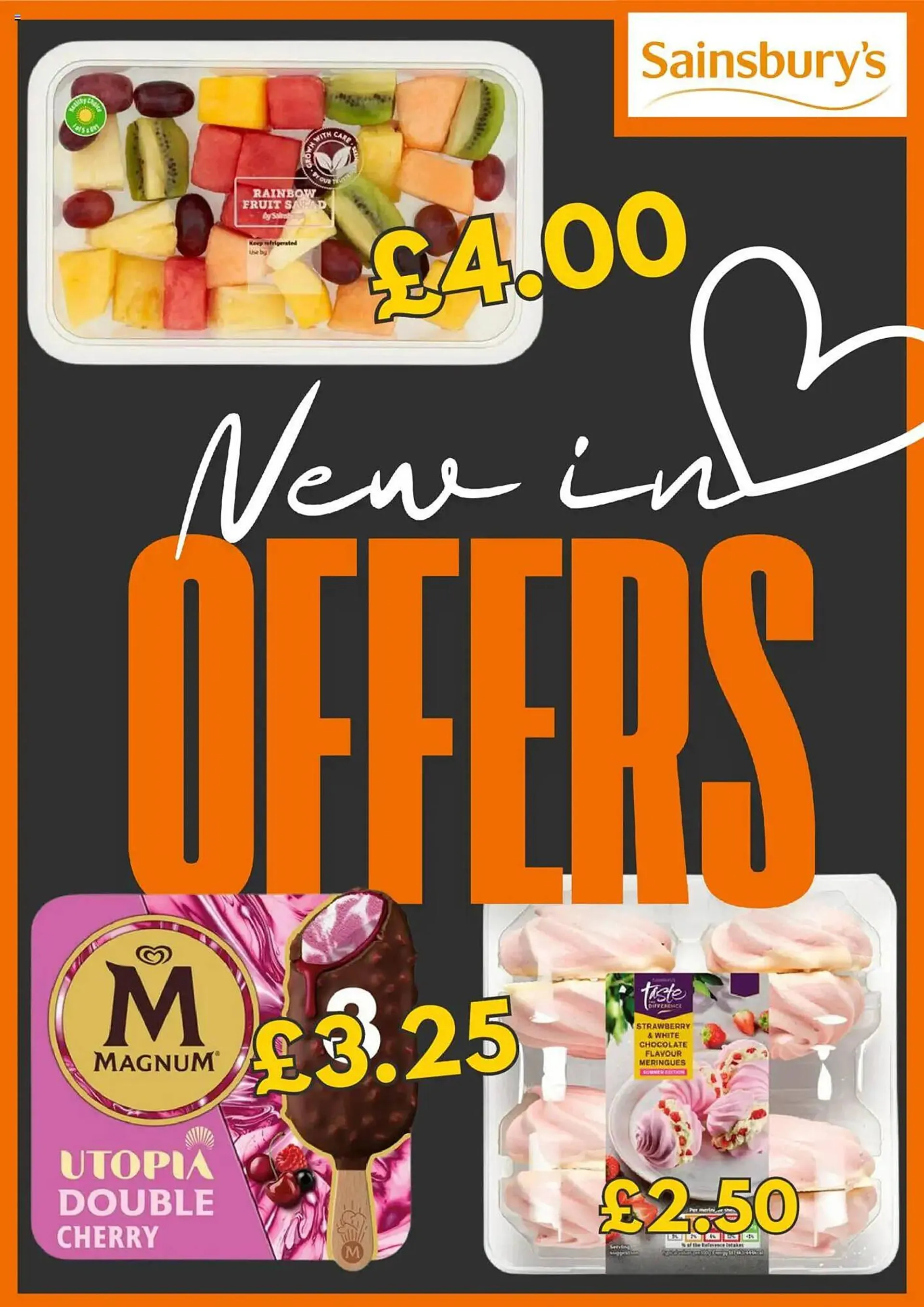 Sainsburys leaflet - 1