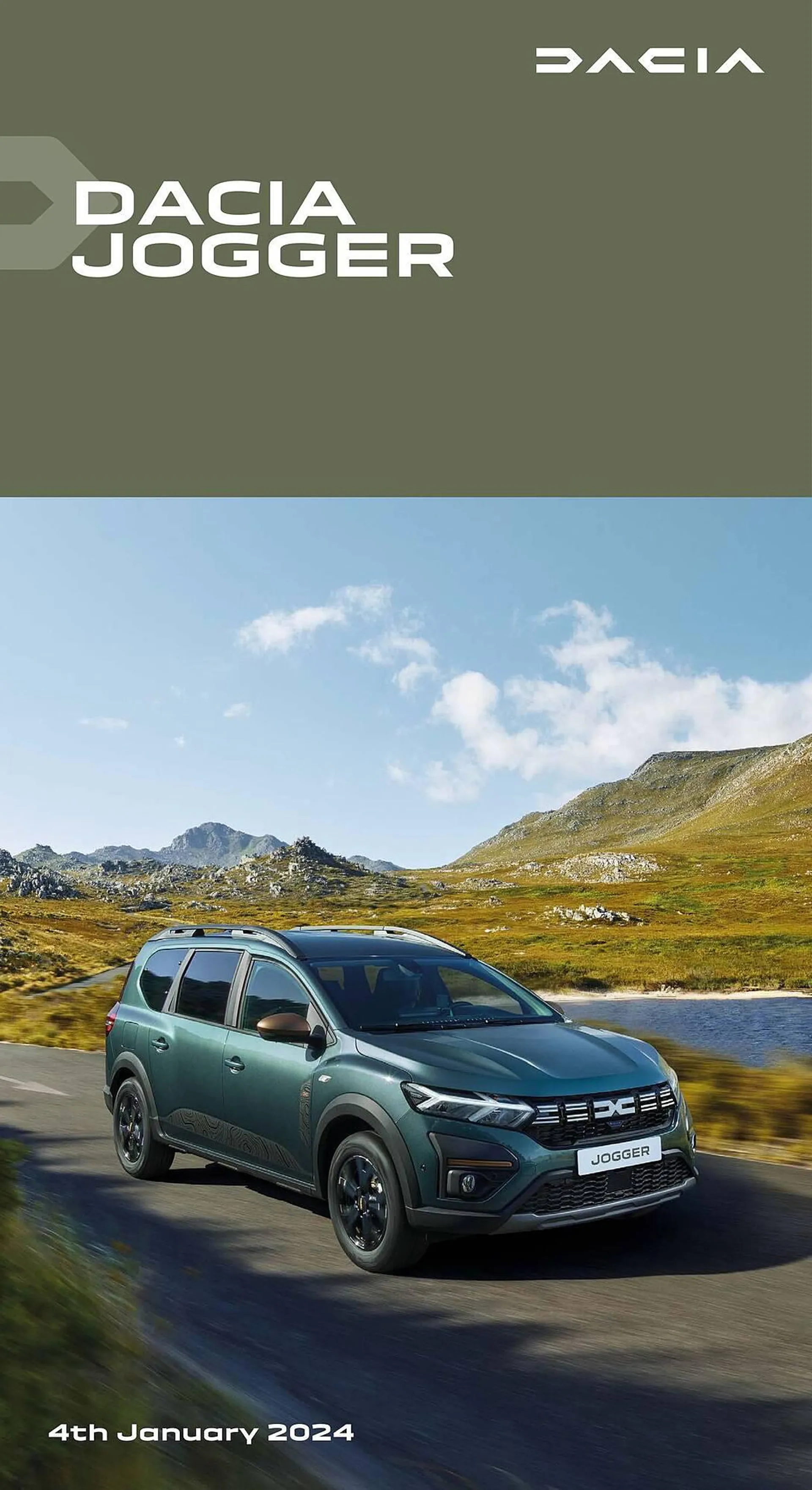 Dacia leaflet from 5 January to 31 December 2024 - Catalogue Page 1