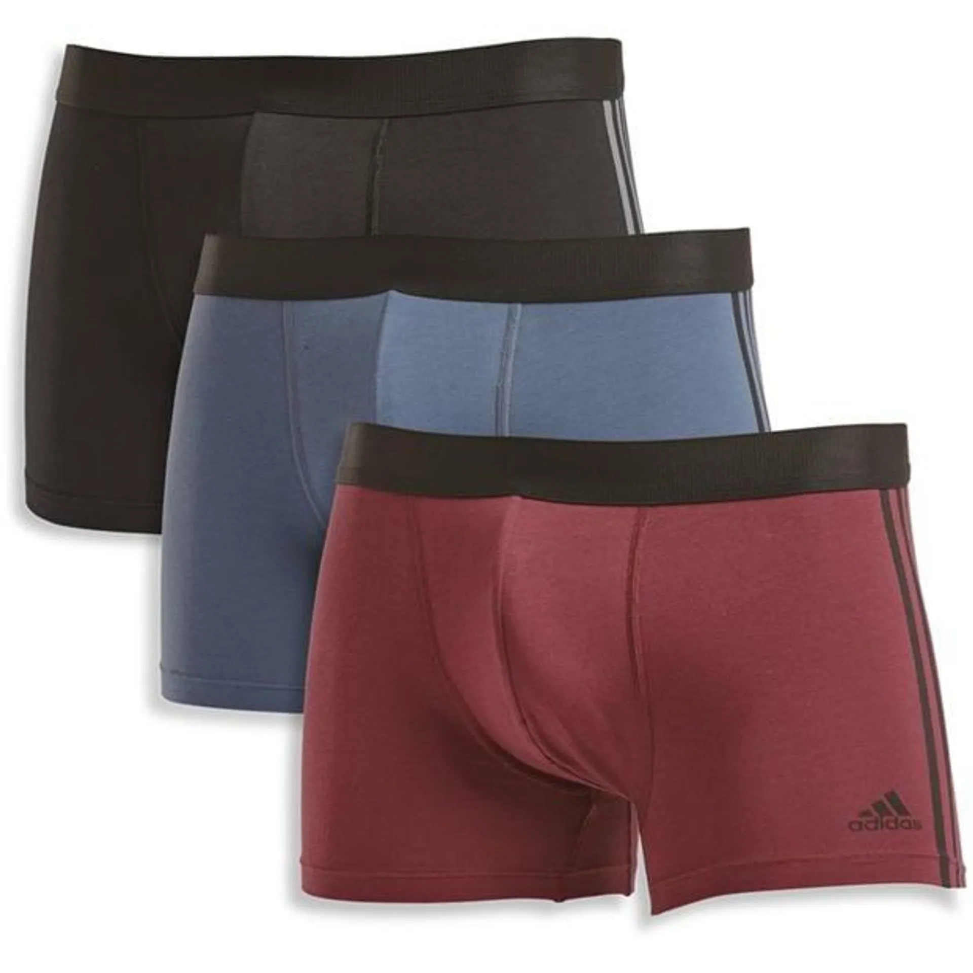 active flex cotton 3 stripe boxer