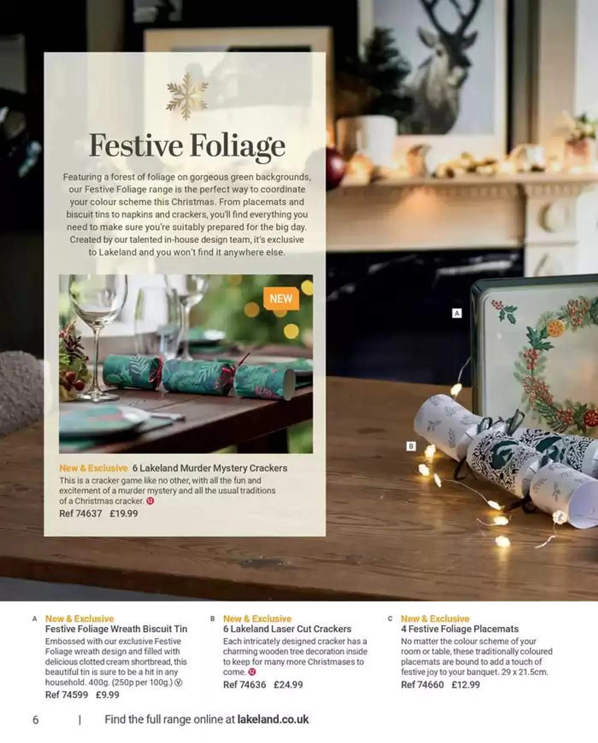 Home For Christmas from 27 September to 31 December 2024 - Catalogue Page 6