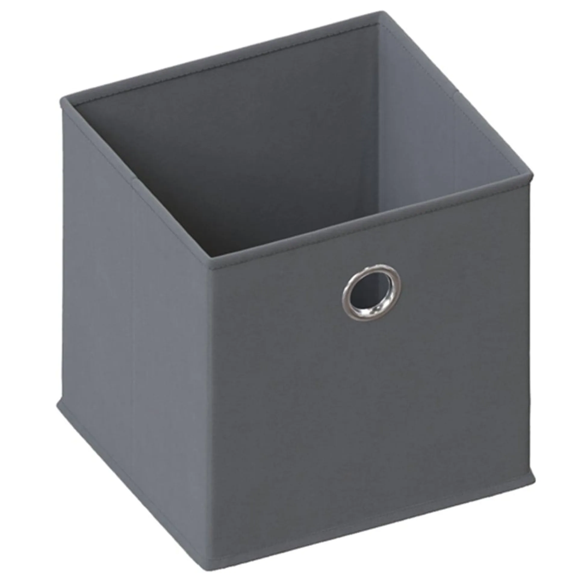 Home Vida Durham Grey Cube Basket