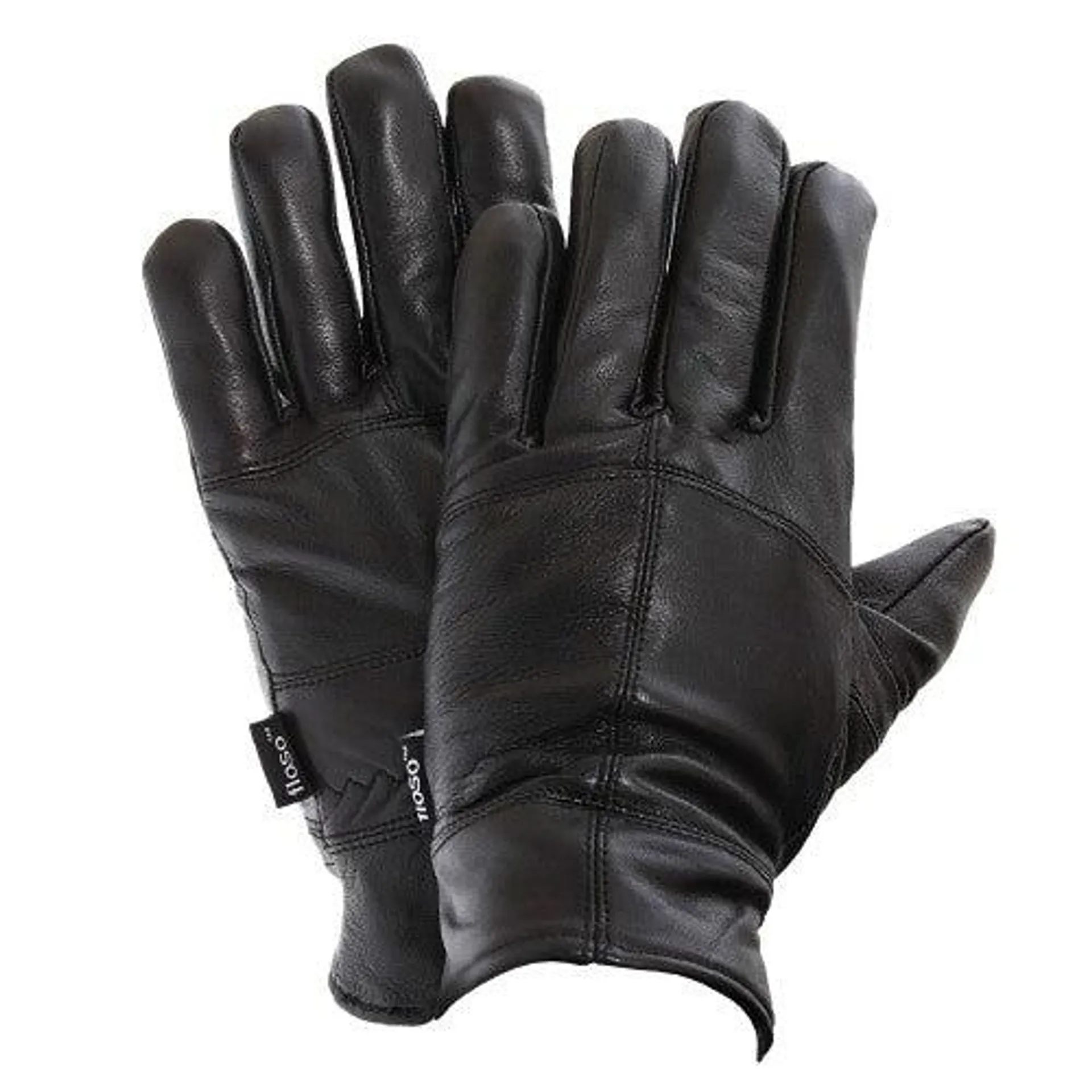 FLOSO Mens Thinsulate Lined Genuine Leather Gloves (3M 40g)