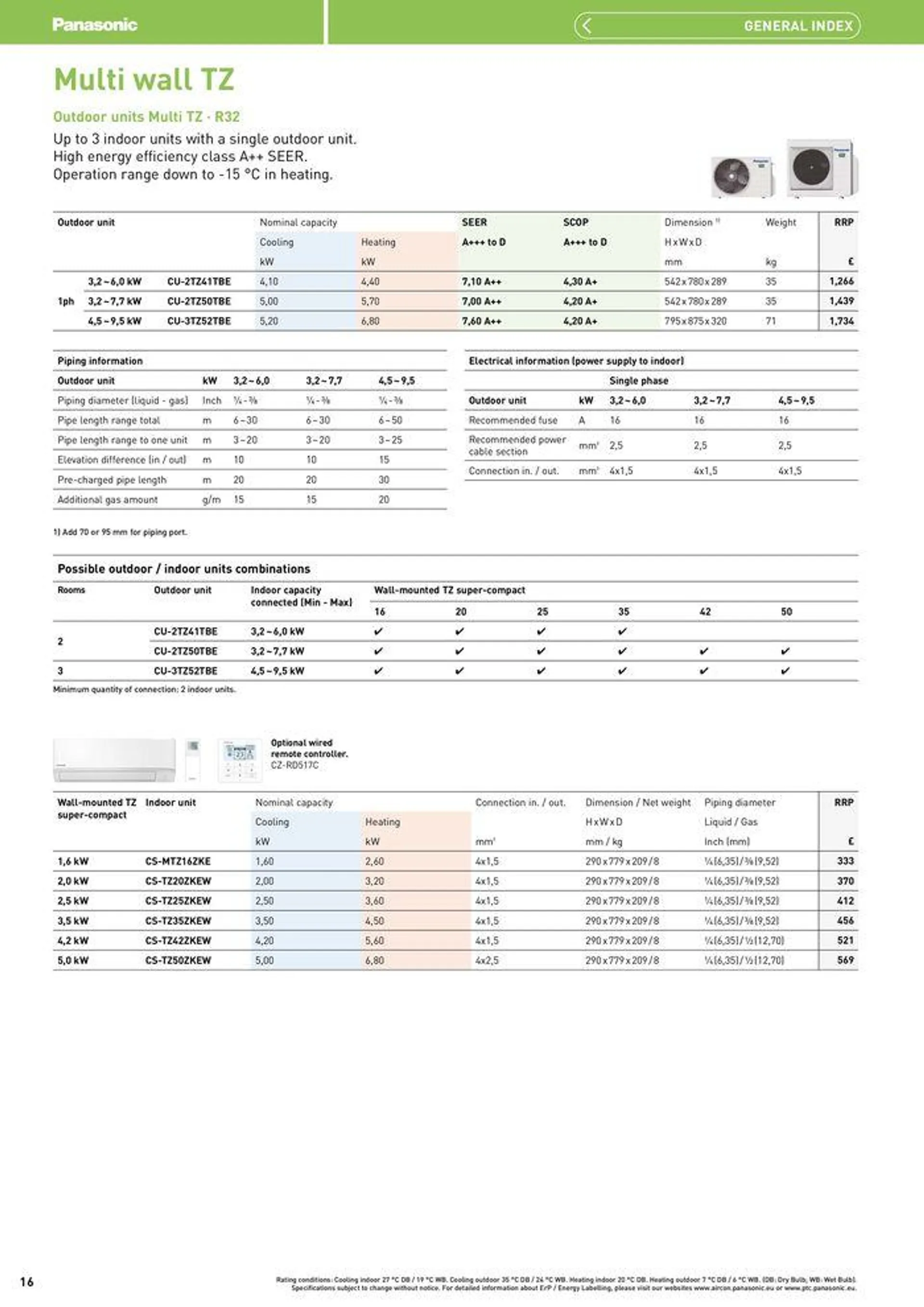 Price List 2024 / 2025 from 12 August to 31 December 2025 - Catalogue Page 16