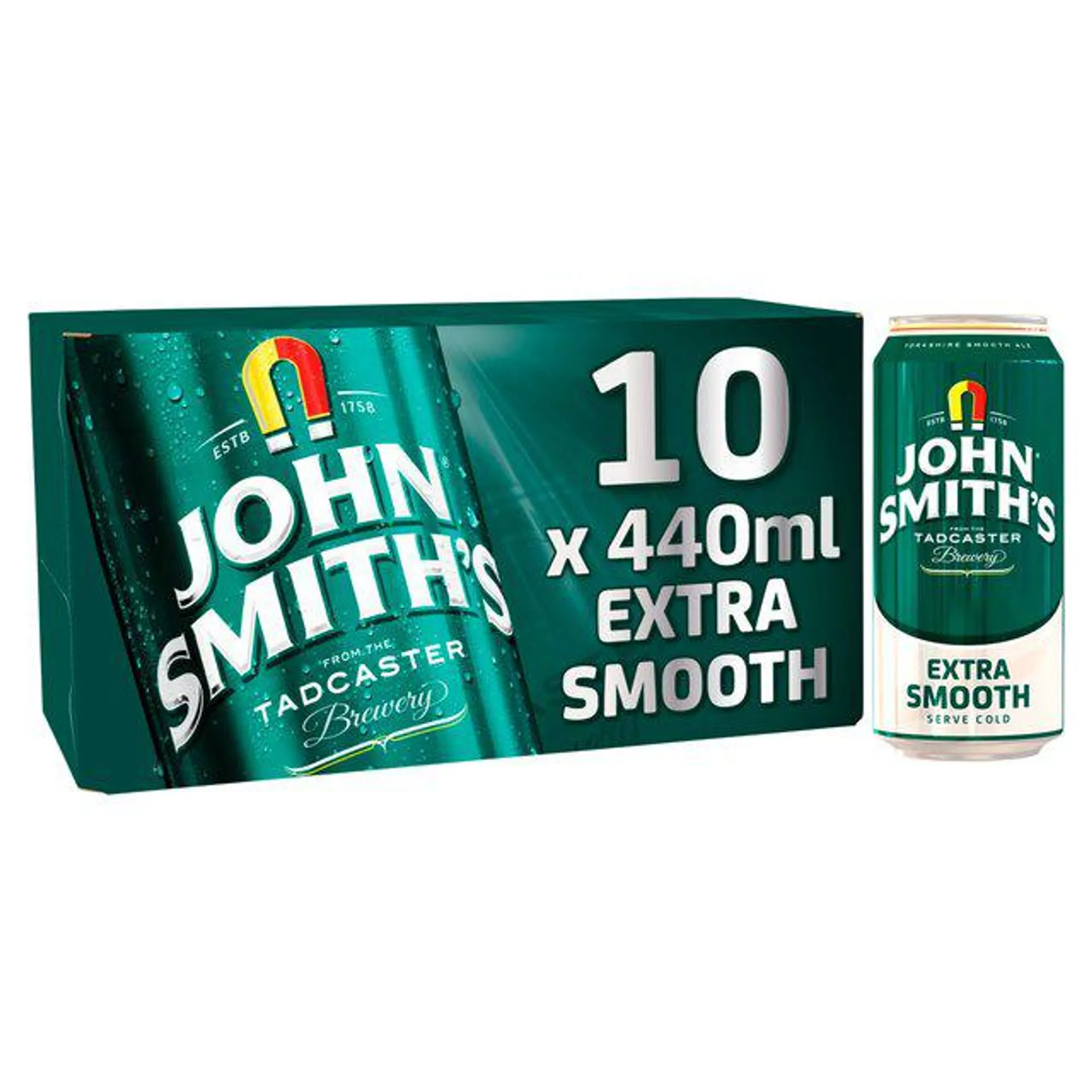 John Smith's 10 Extra Smooth Cans 10 x 440ml