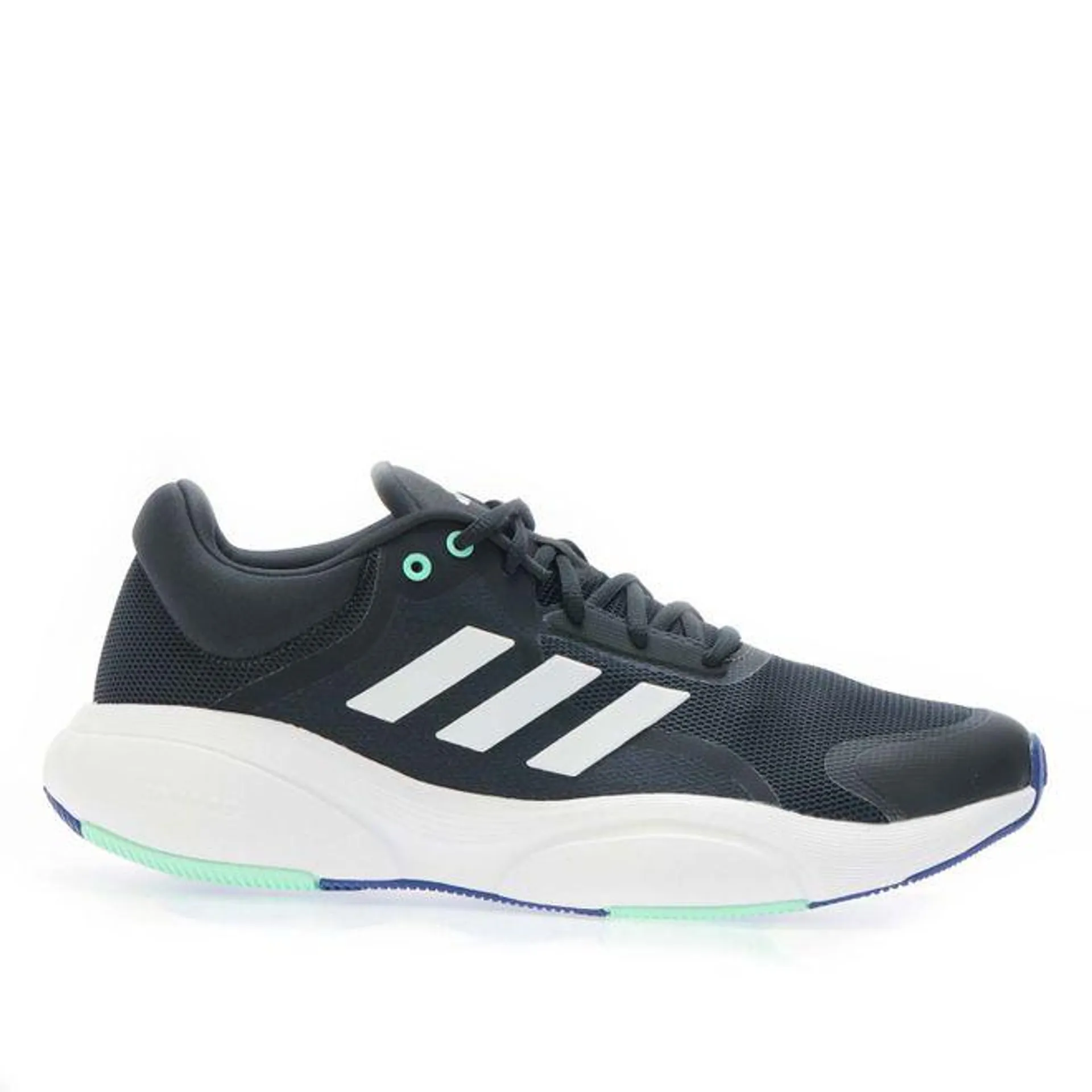 adidas Mens Response Trainers in Black-White