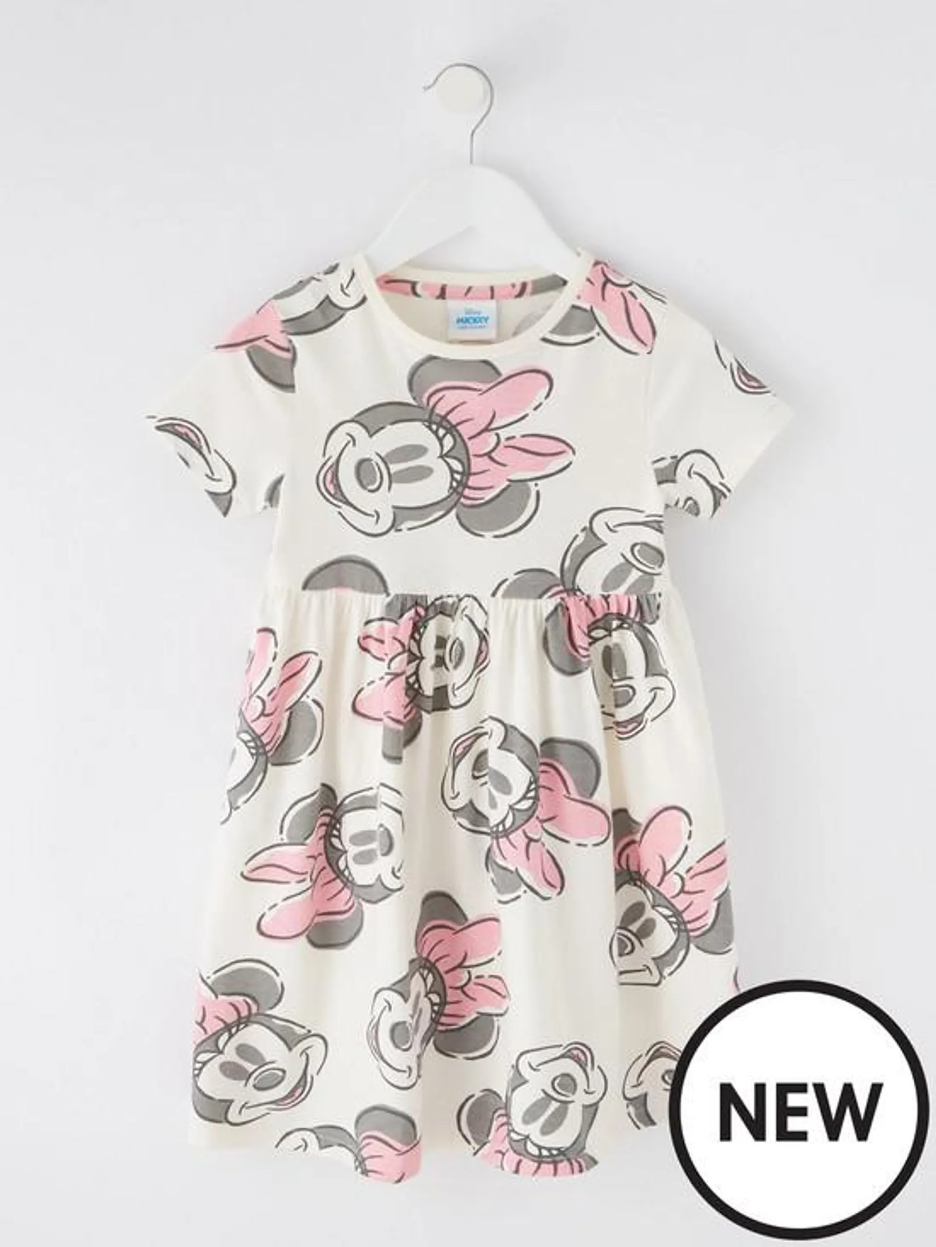 Disney Minnie Mouse Short Sleeve Frill Dress