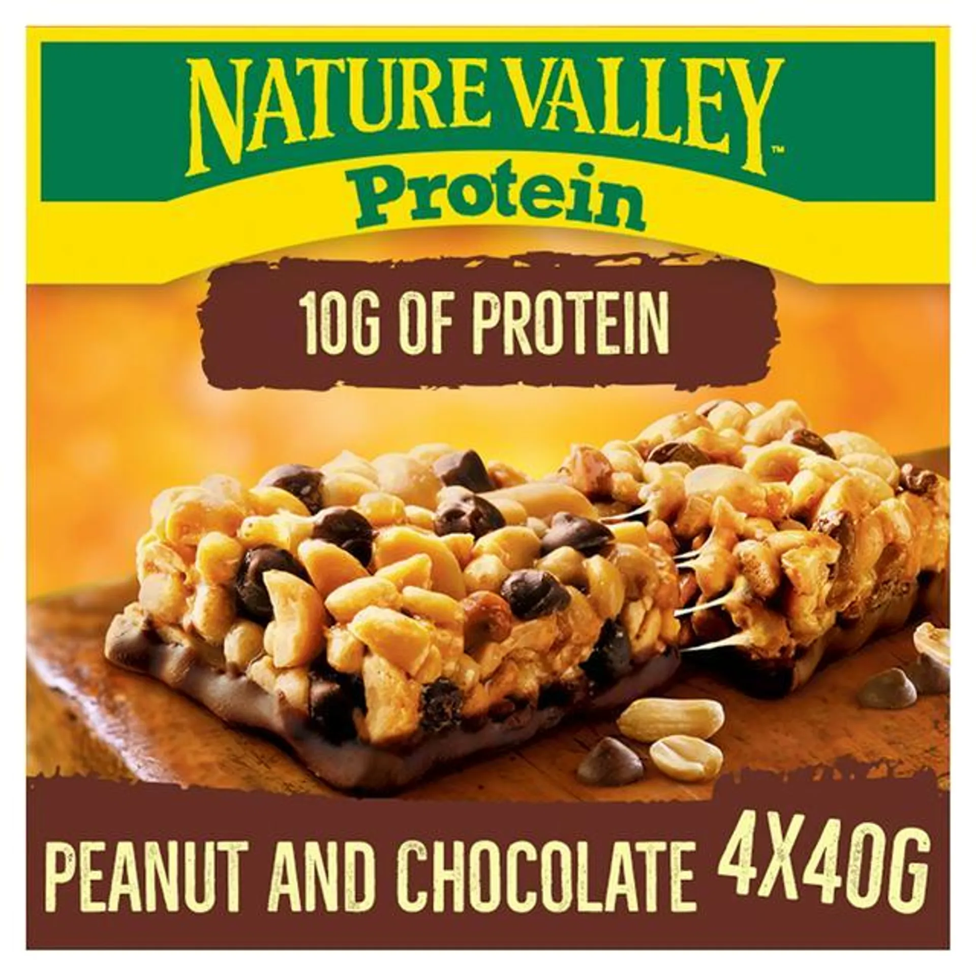 Nature Valley Protein Peanut & Chocolate Cereal Bars 4x42g