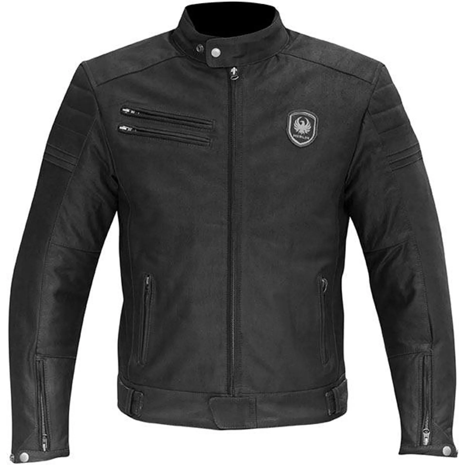 Merlin Alton Leather Jacket - Black
