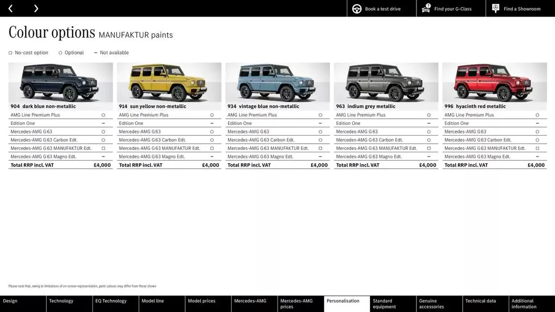 Mercedes Benz New G-Class from 12 October to 12 October 2025 - Catalogue Page 75