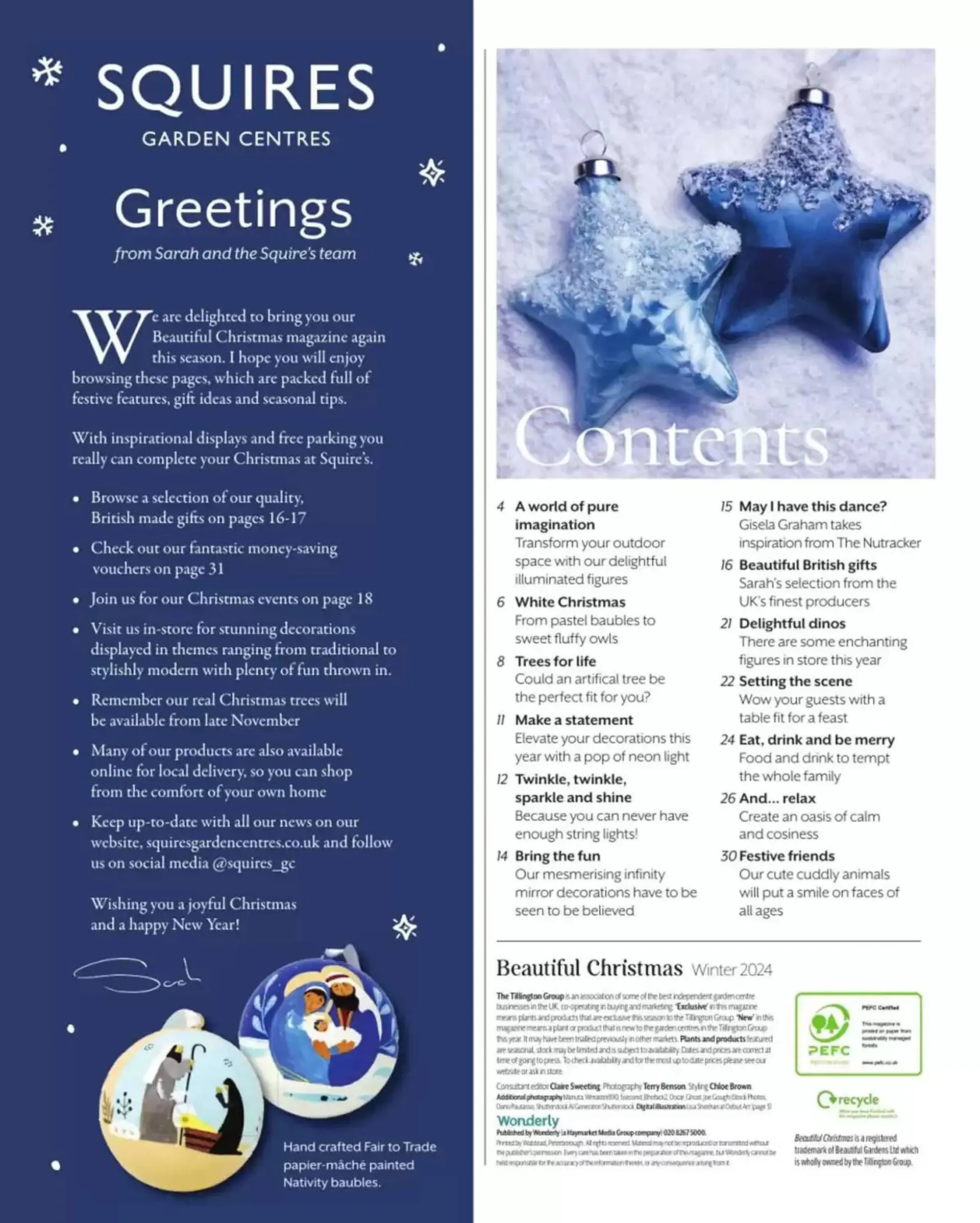 Squires Garden Centres leaflet from 26 November to 31 December 2024 - Catalogue Page 2