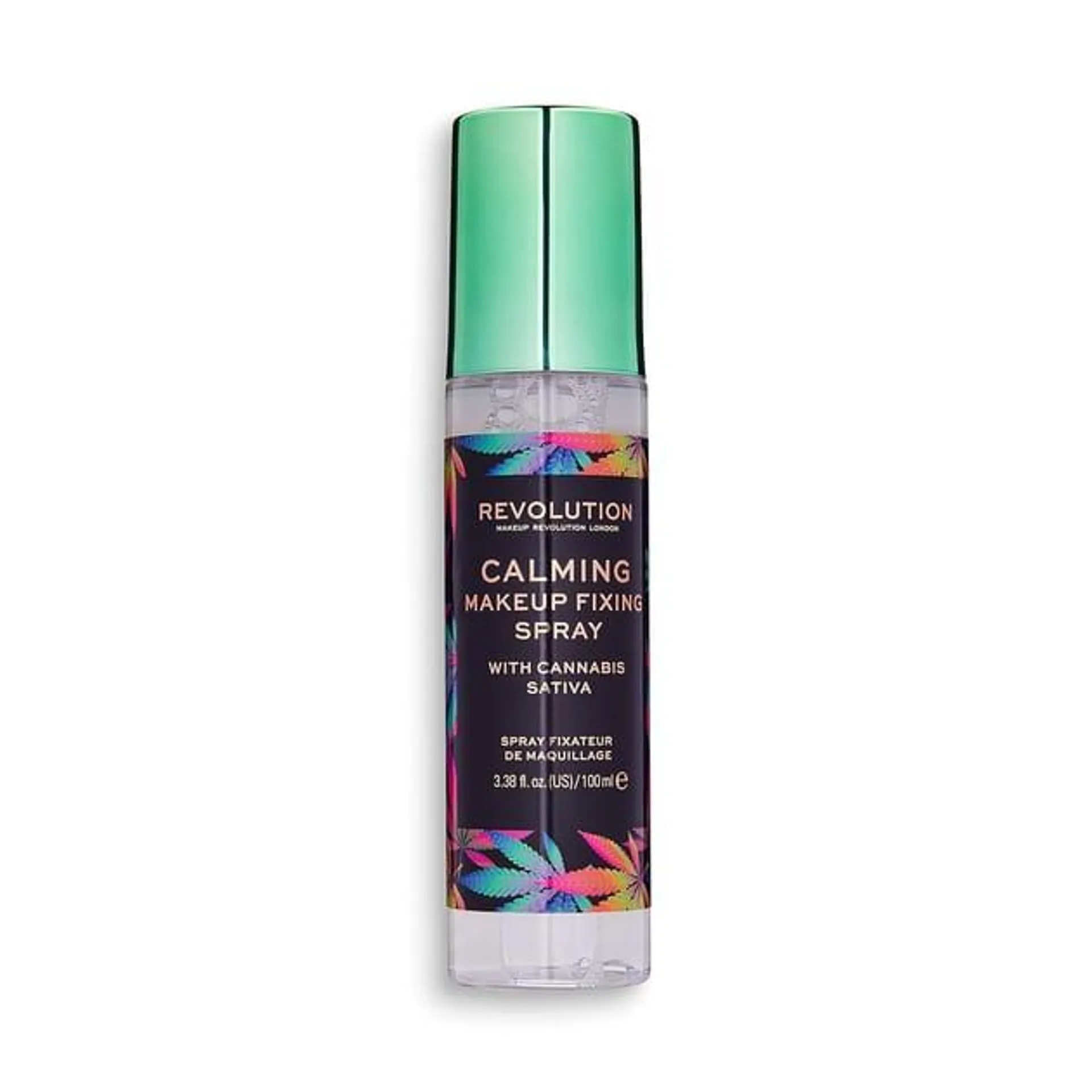 Makeup Revolution Soothing Fixing Spray with Canabis Sativa 100ml