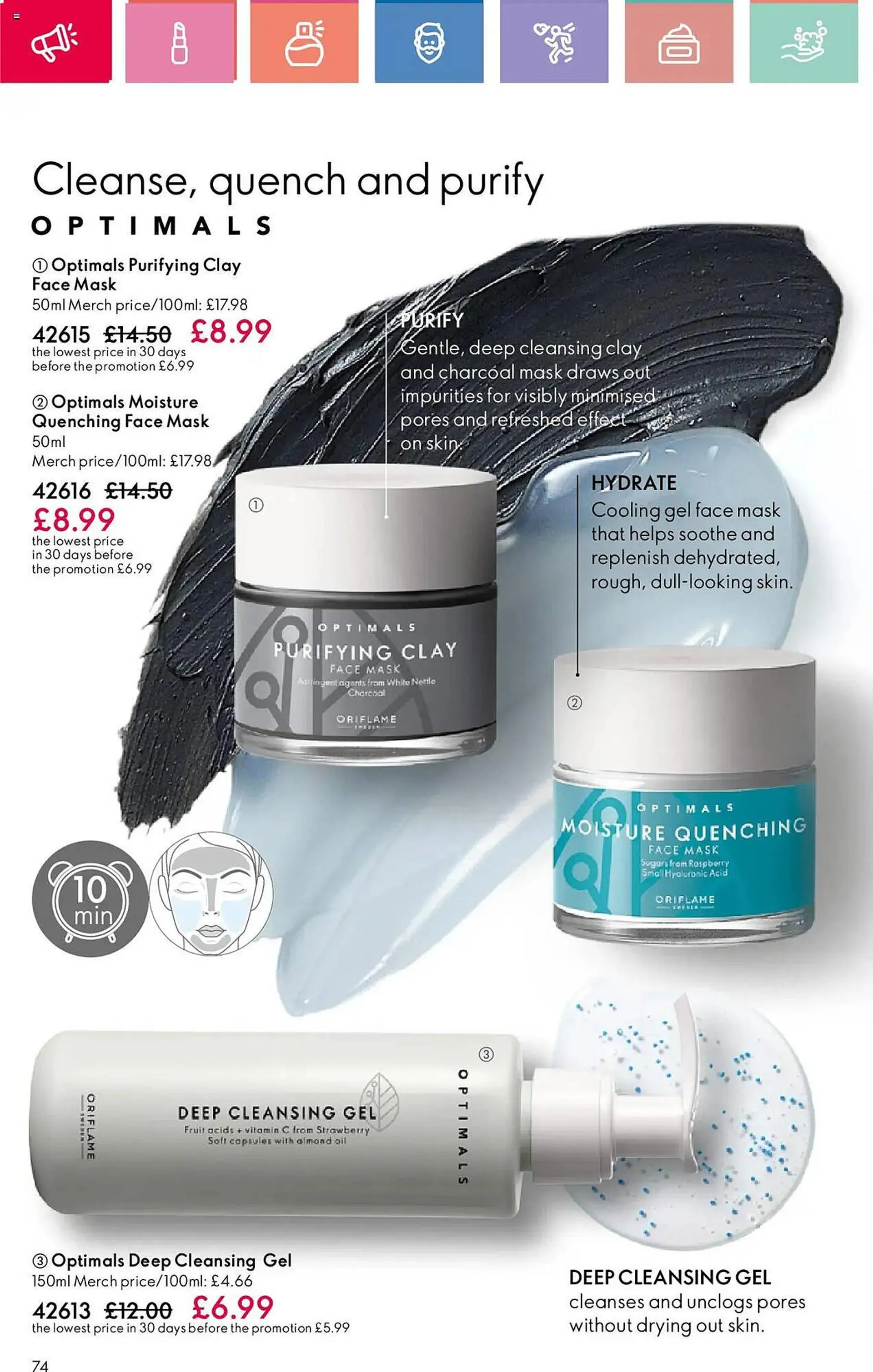 Oriflame leaflet from 3 January to 22 January 2025 - Catalogue Page 74