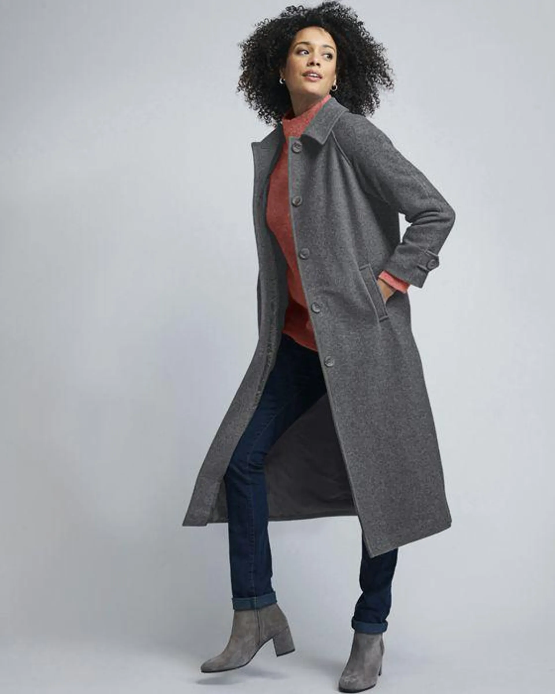 Long Wool Rich Coat