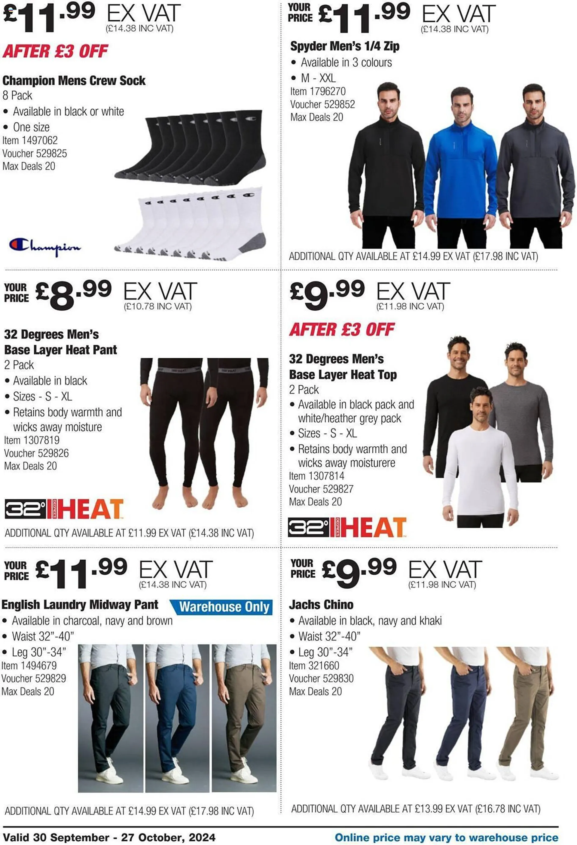 Costco leaflet from 30 September to 27 October 2024 - Catalogue Page 8