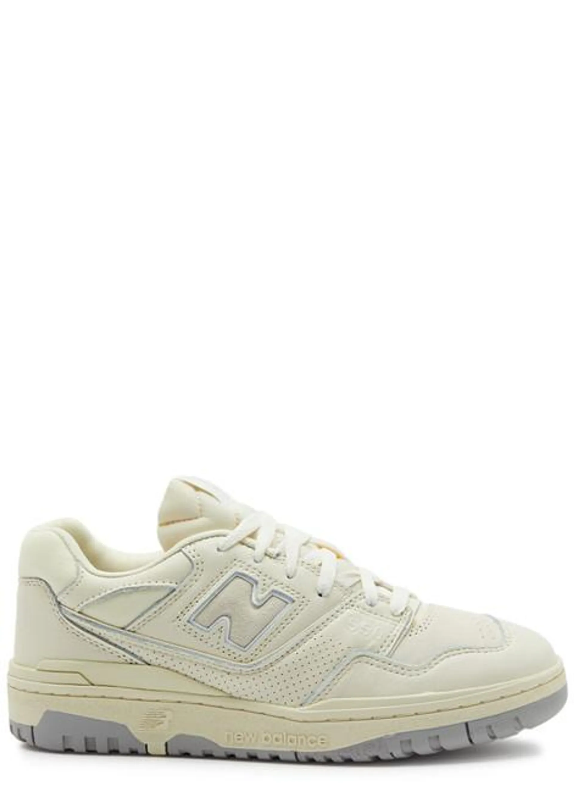 550 panelled leather sneakers