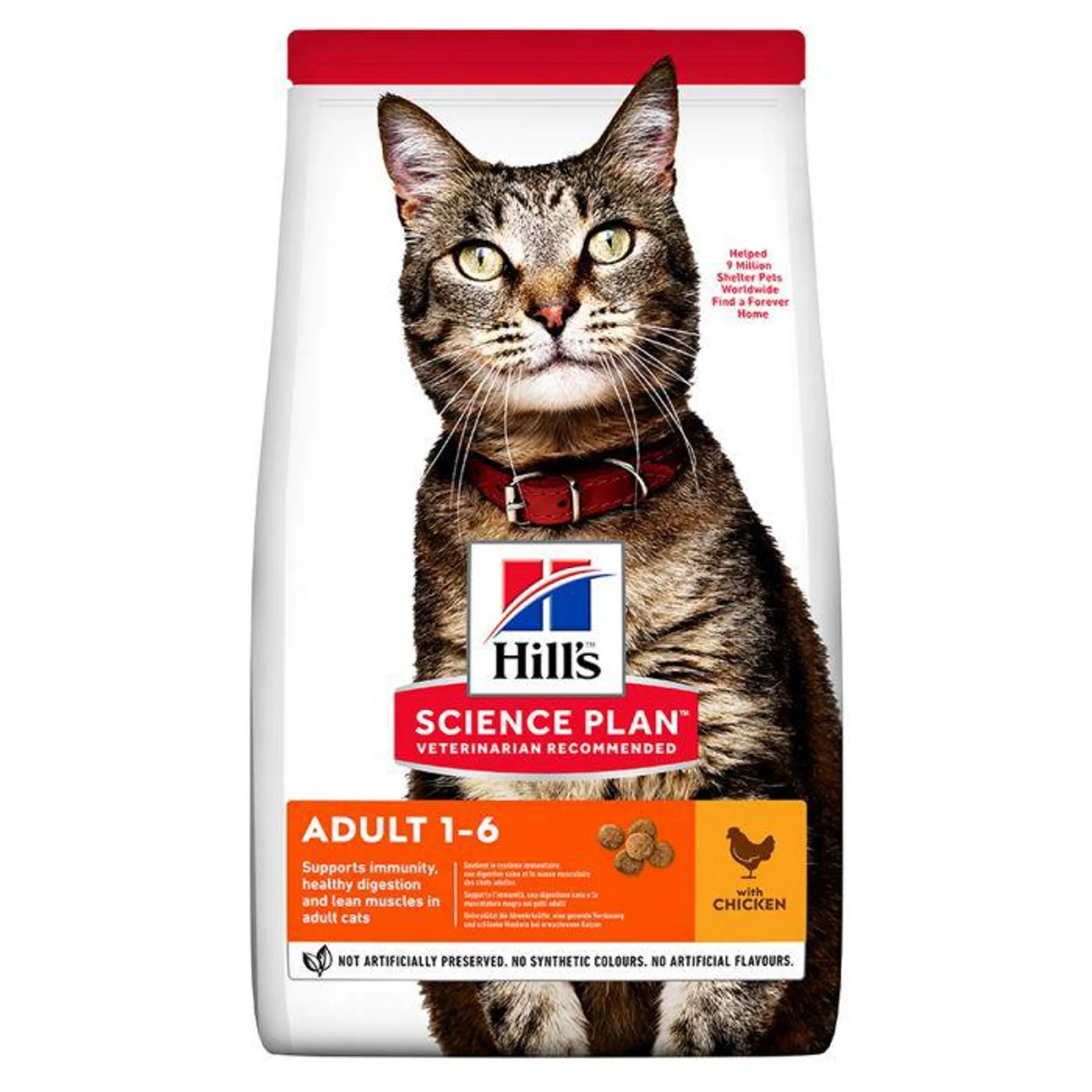 Hills Science Plan Adult Cat Food with Chicken 1.5kg
