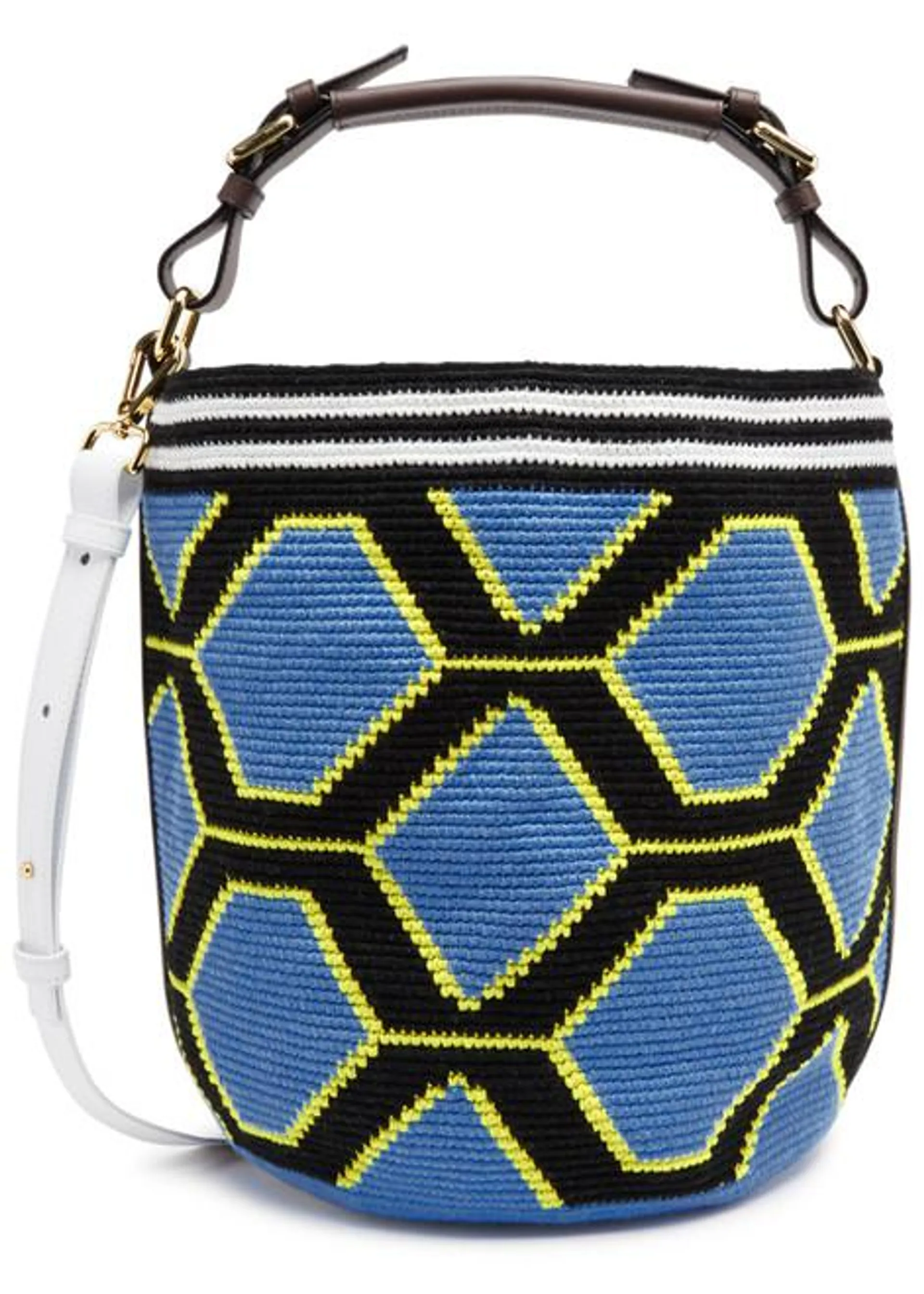 Wayuu Hexagon crochet shoulder bag