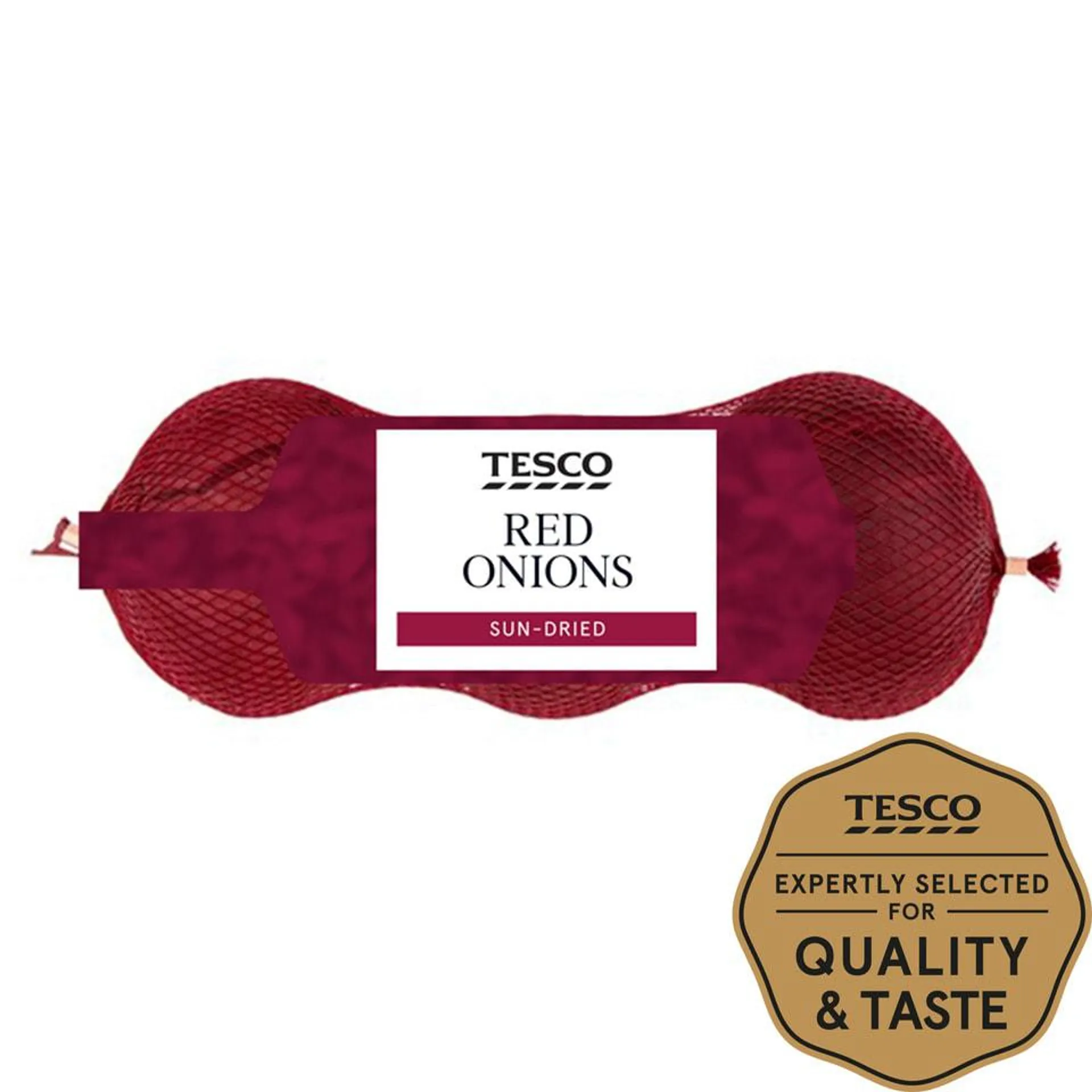 Tesco Red Onions 3Pack Minimum