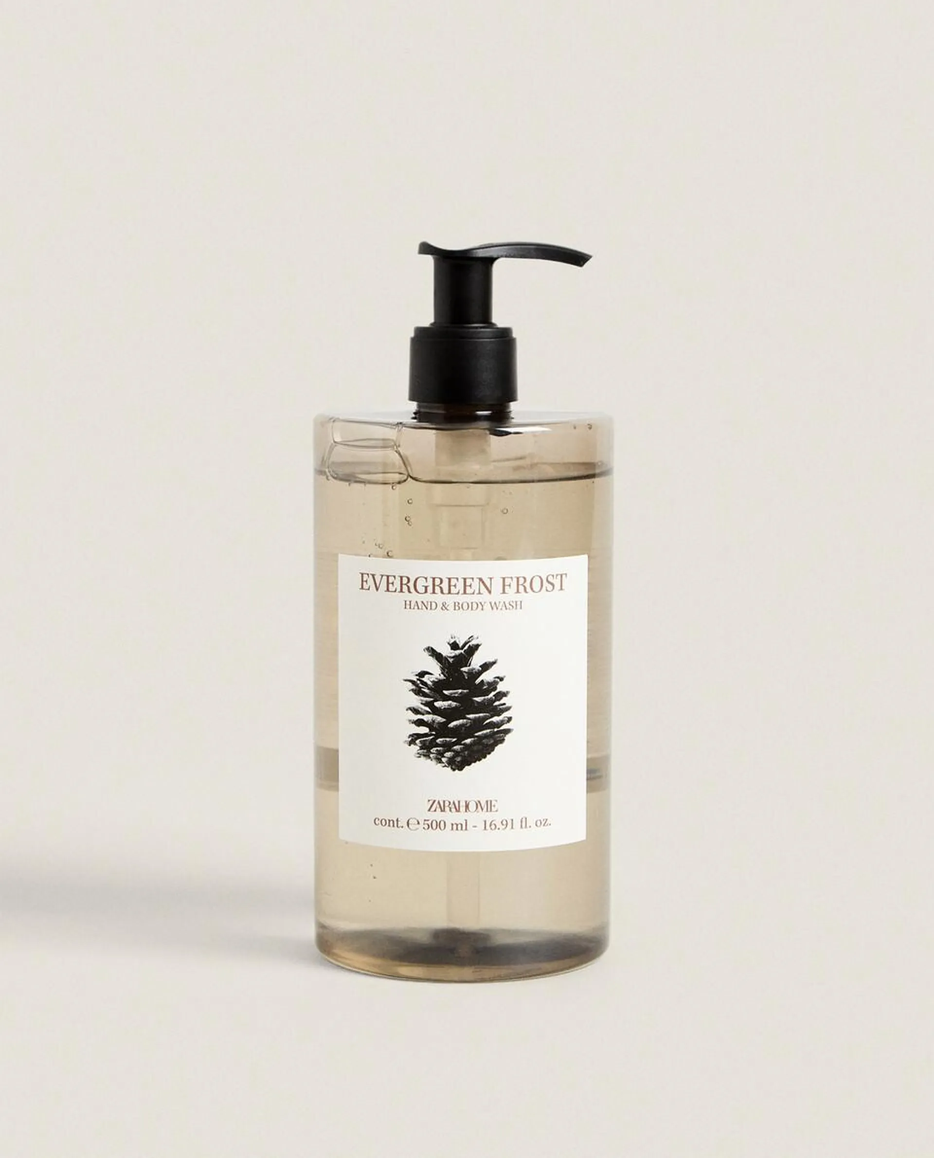 (500 ML) EVERGREEN FROST LIQUID BODY SOAP