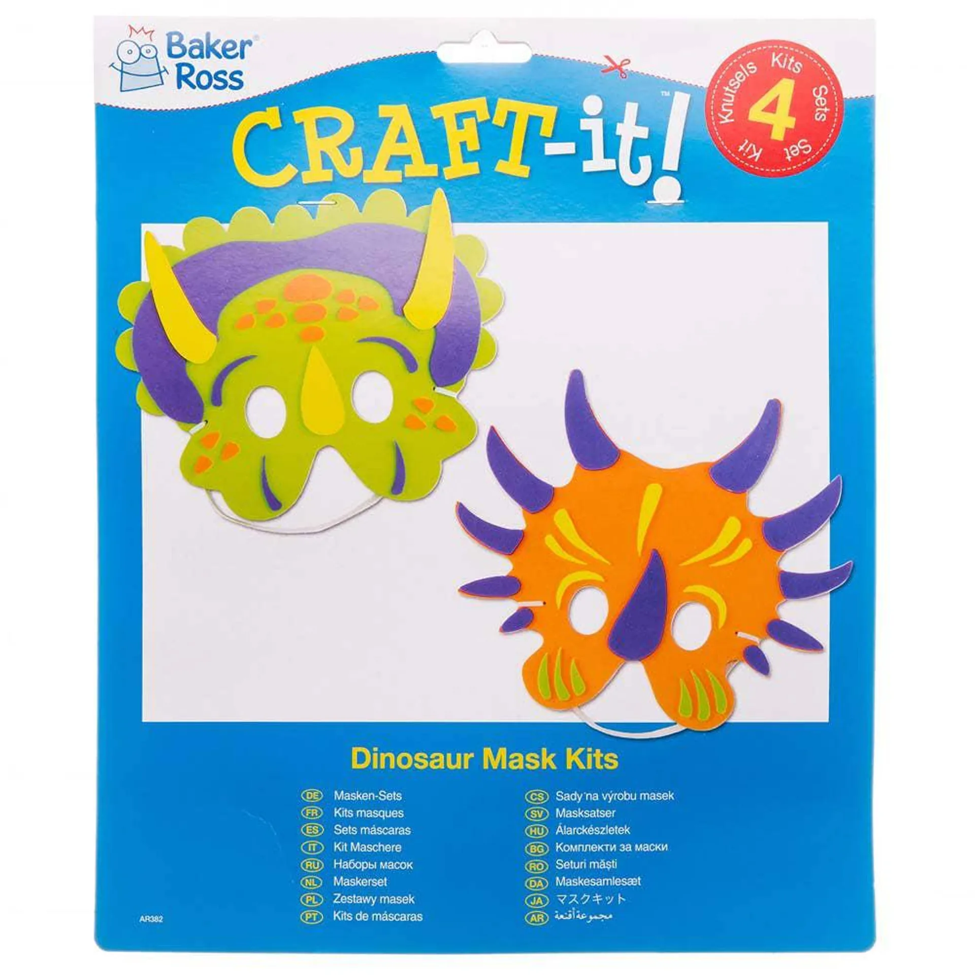 Dinosaur Mask Kits