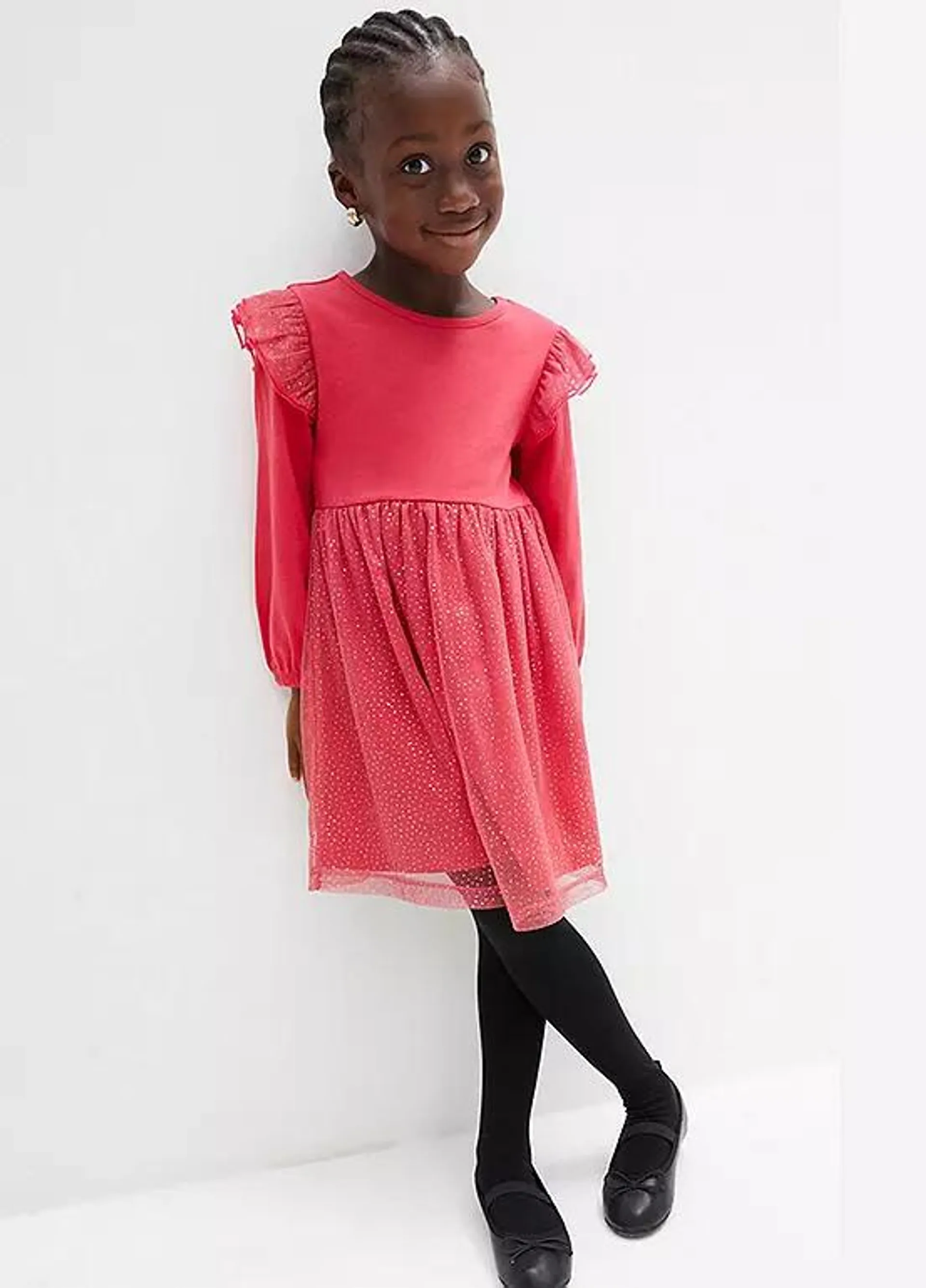 Kids Jersey Party Dress