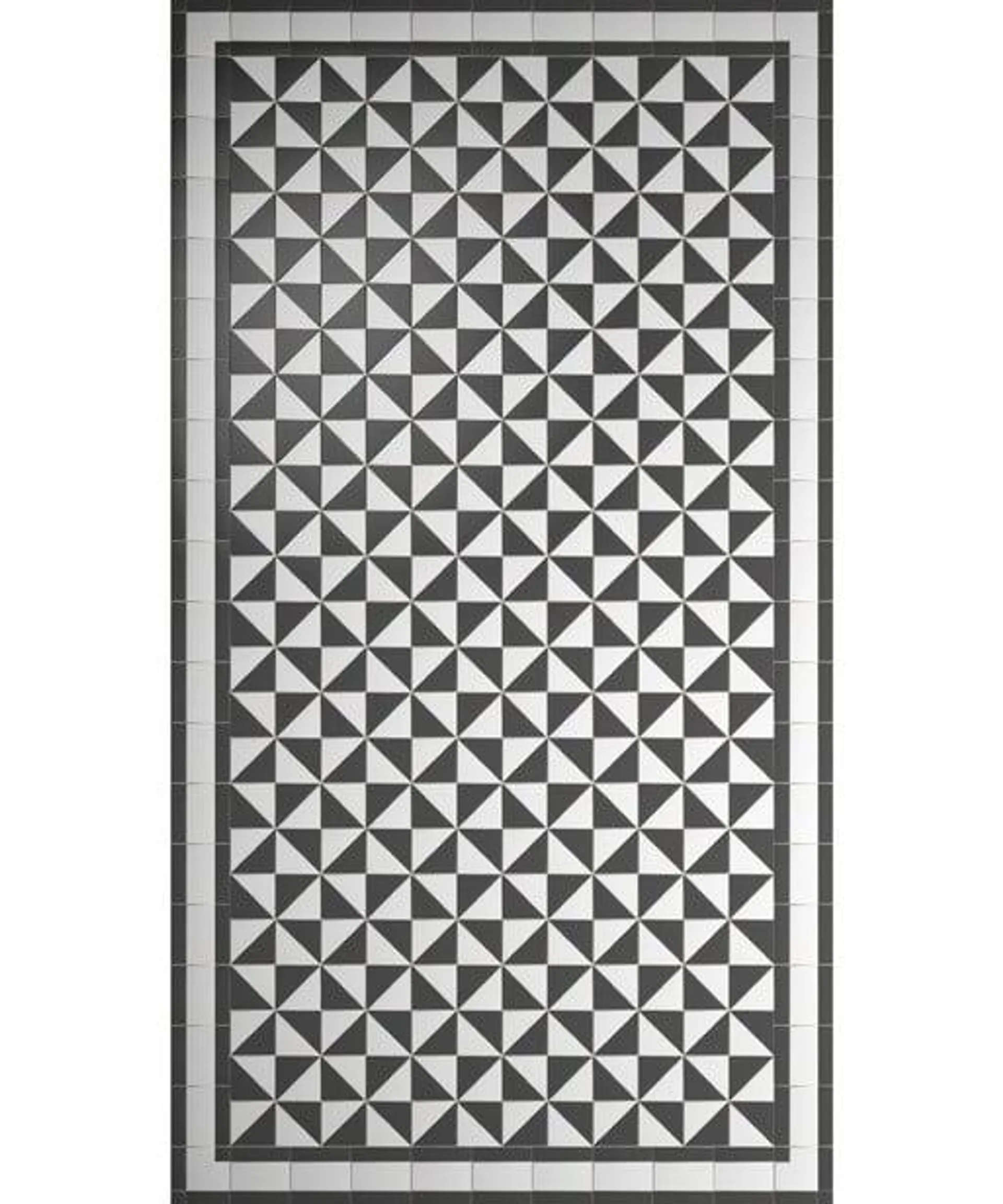 Darlington Black/White Tile
