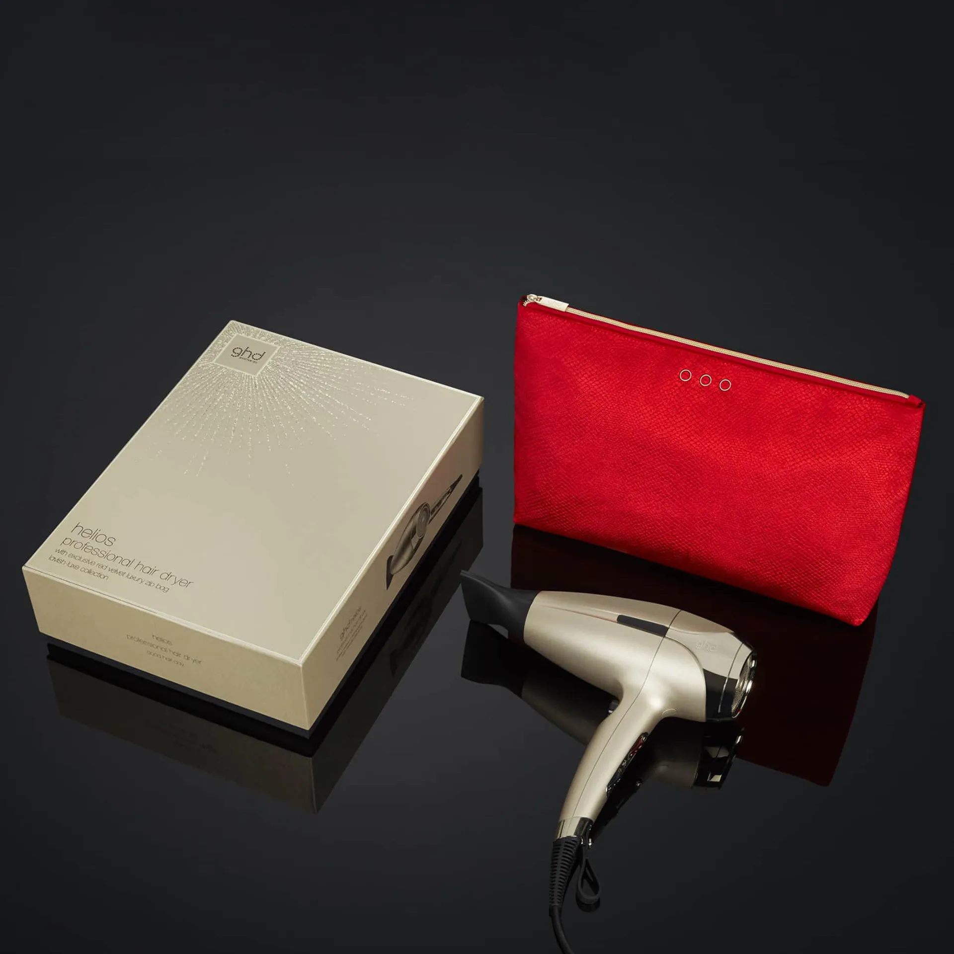 GHD HELIOS™ HAIR DRYER IN CHAMPAGNE GOLD