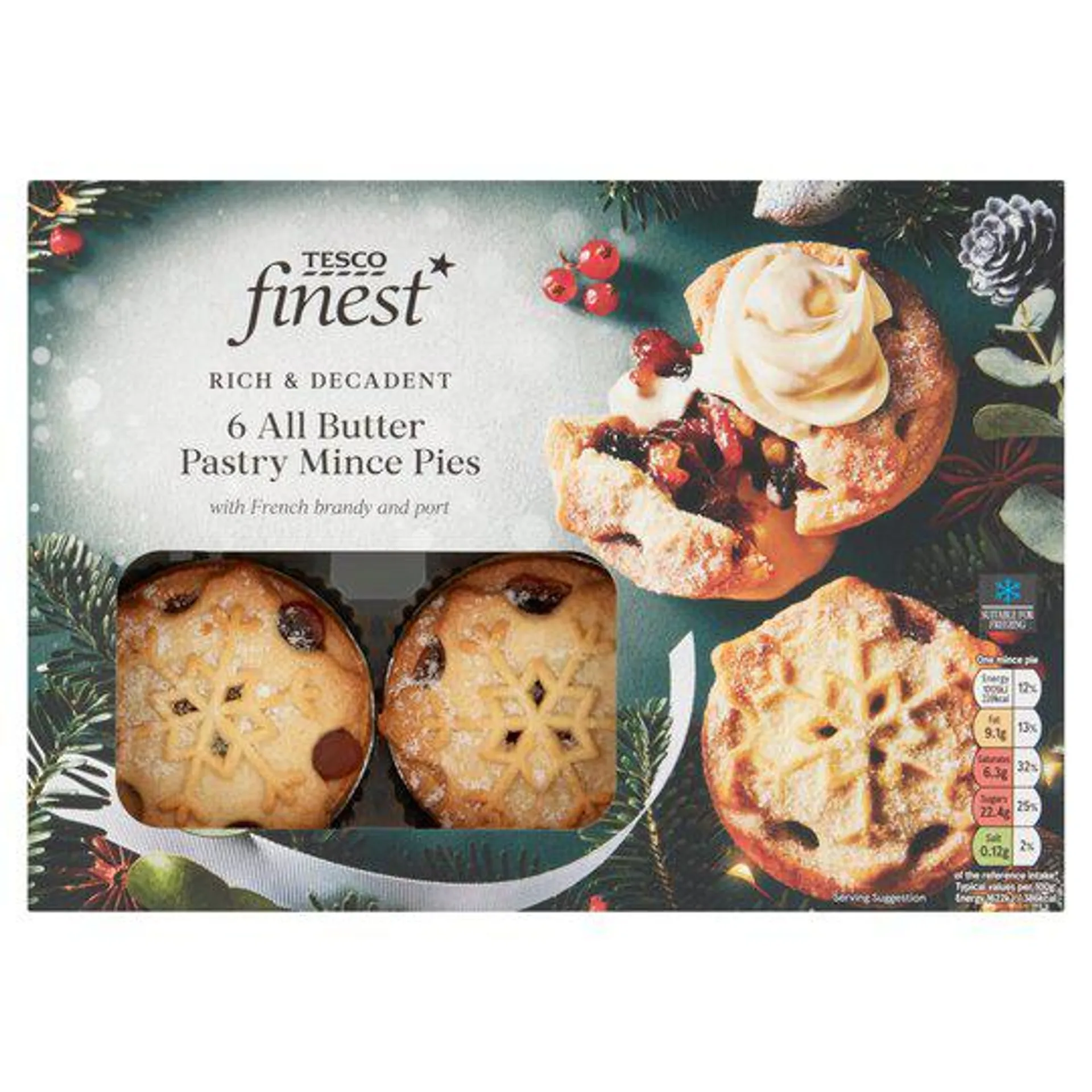 Tesco Finest Mince Pies 6 Pack