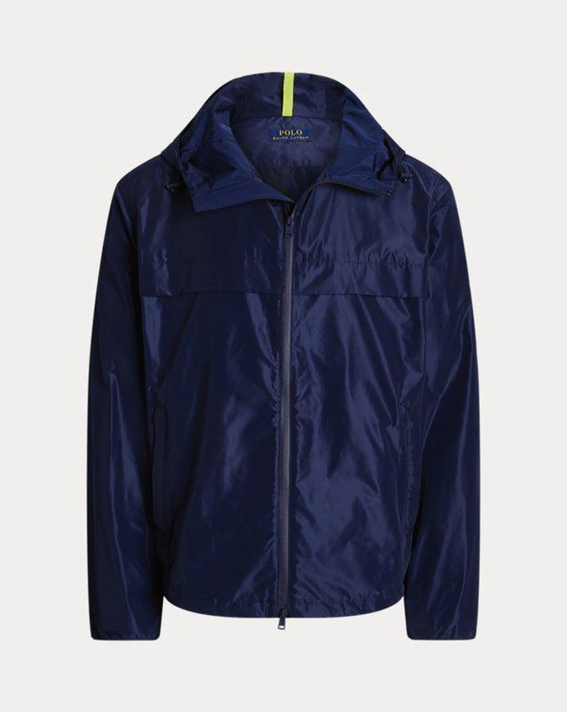 Water-Repellent Hooded Jacket