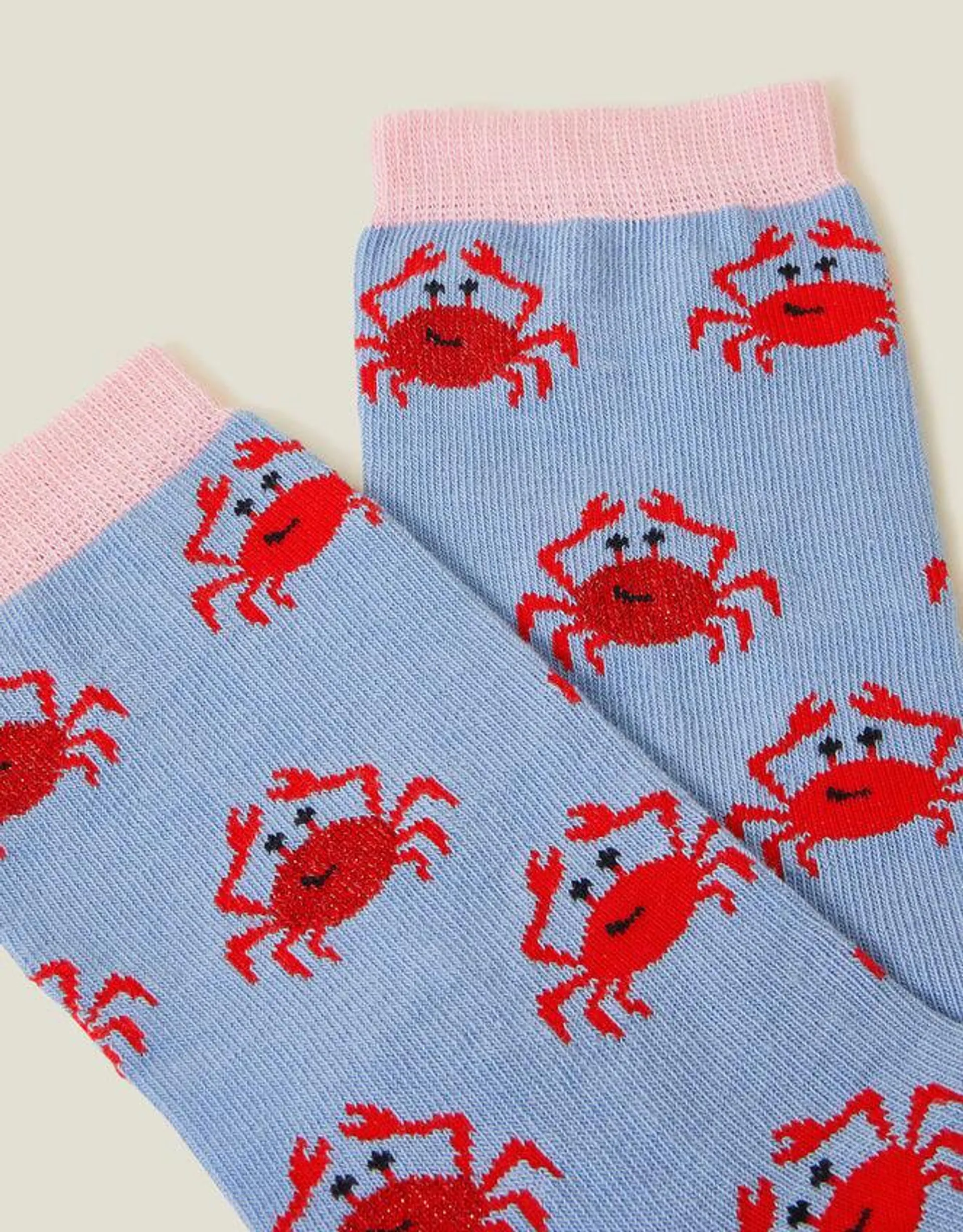 Cleo Crab Socks