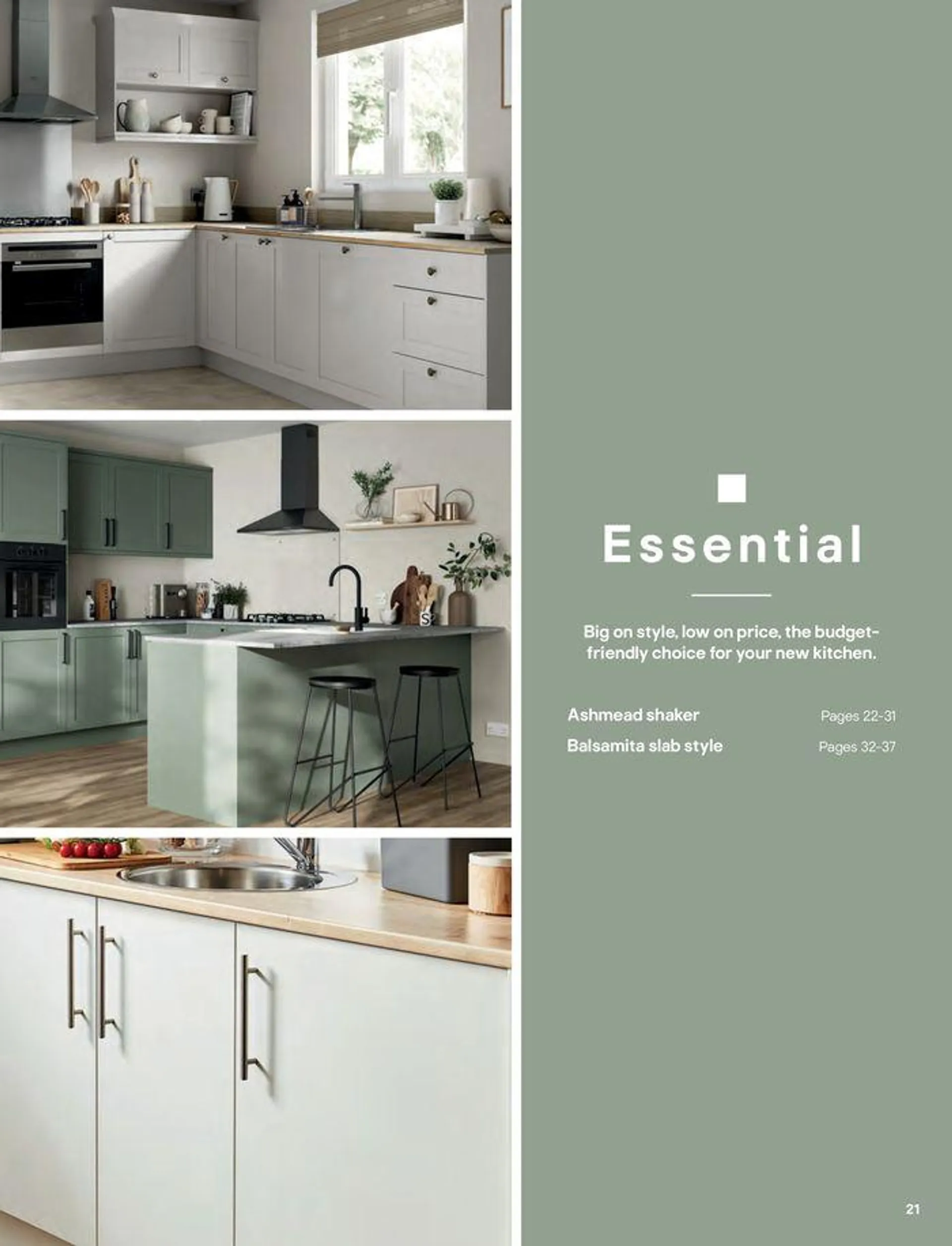 Kitchens from 16 August to 31 December 2024 - Catalogue Page 21