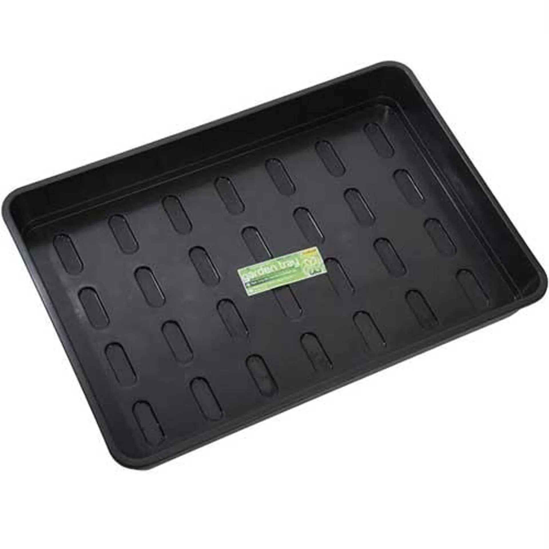 XL Garden Tray Black Without Holes