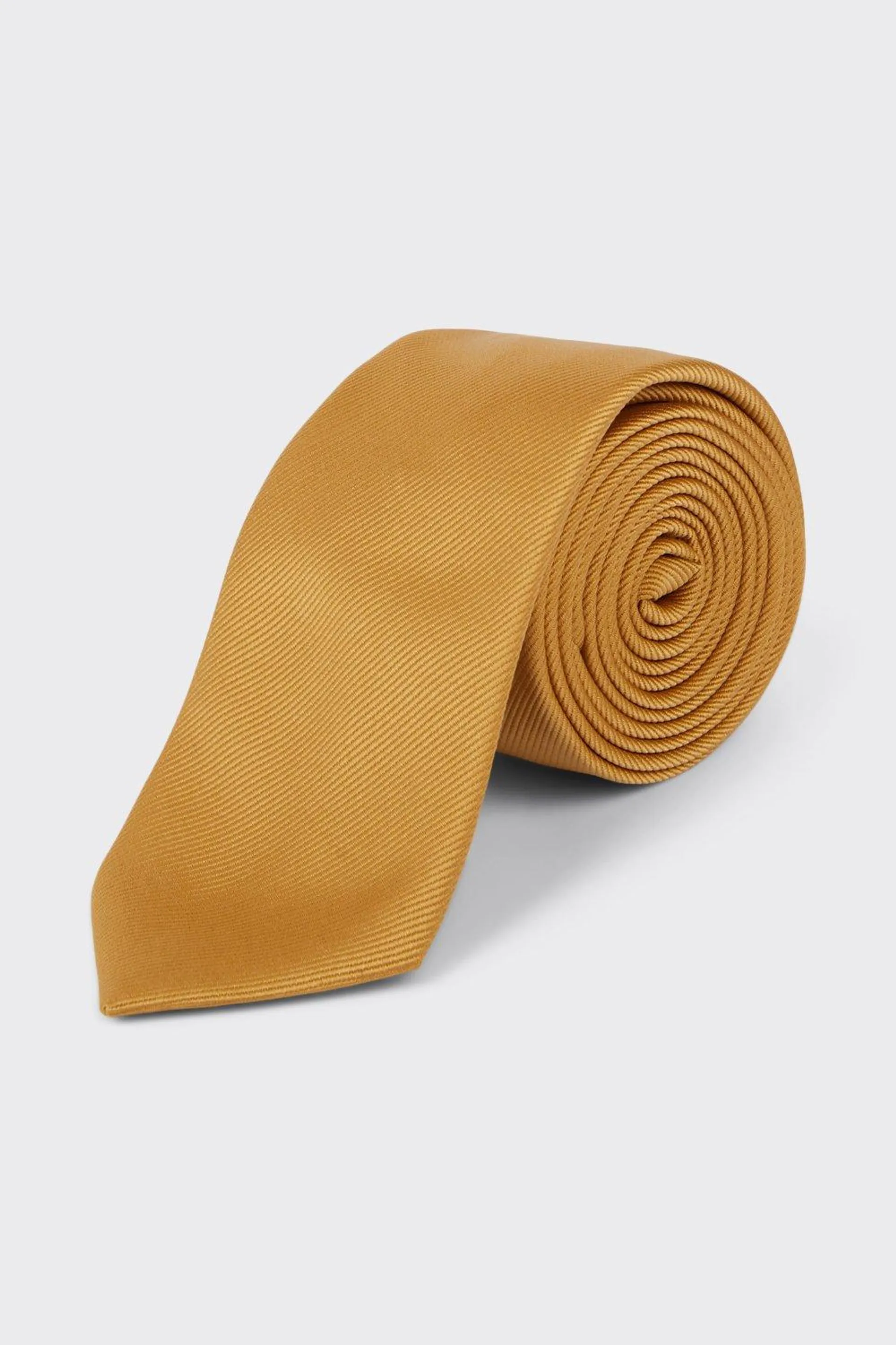 Slim Mustard Tie
