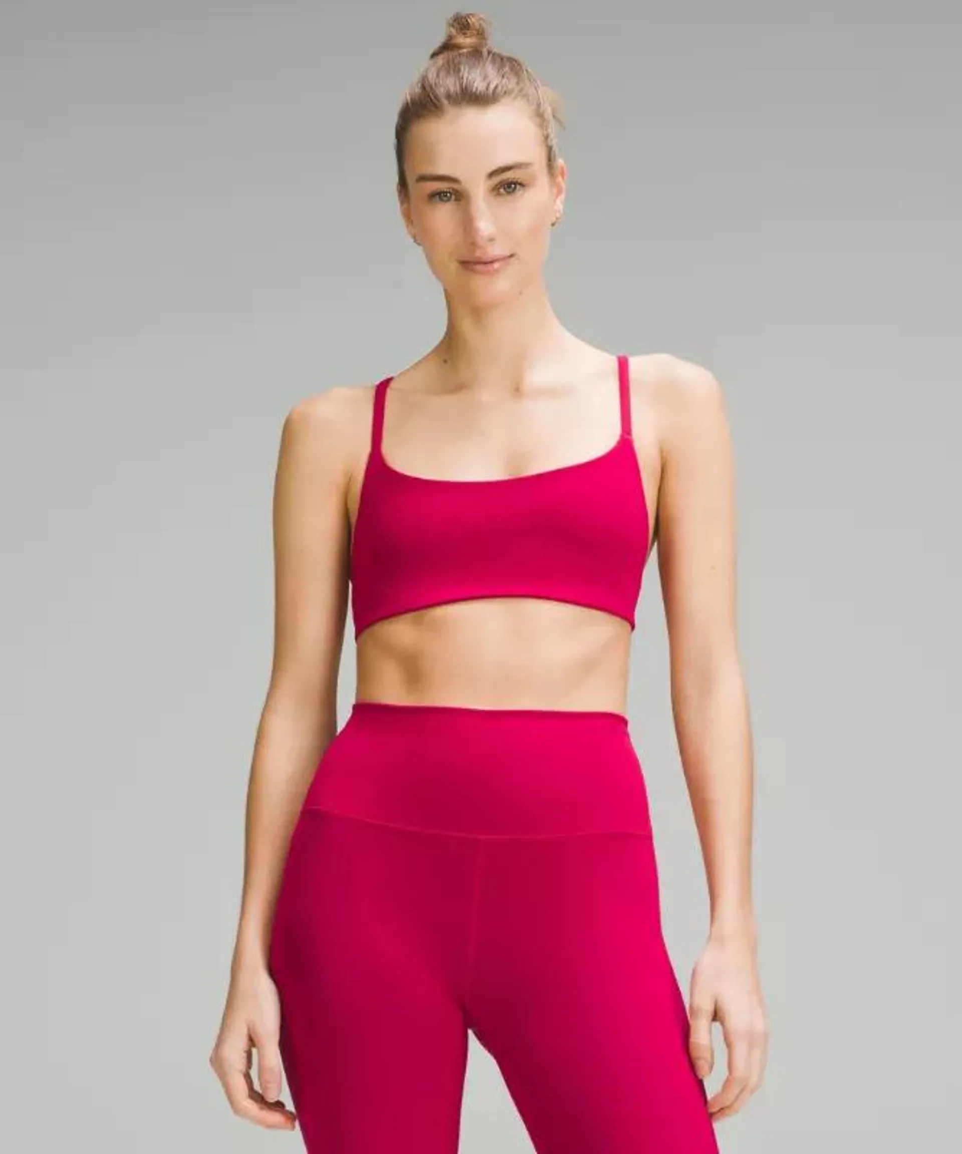 Wunder Train Strappy Racer Bra