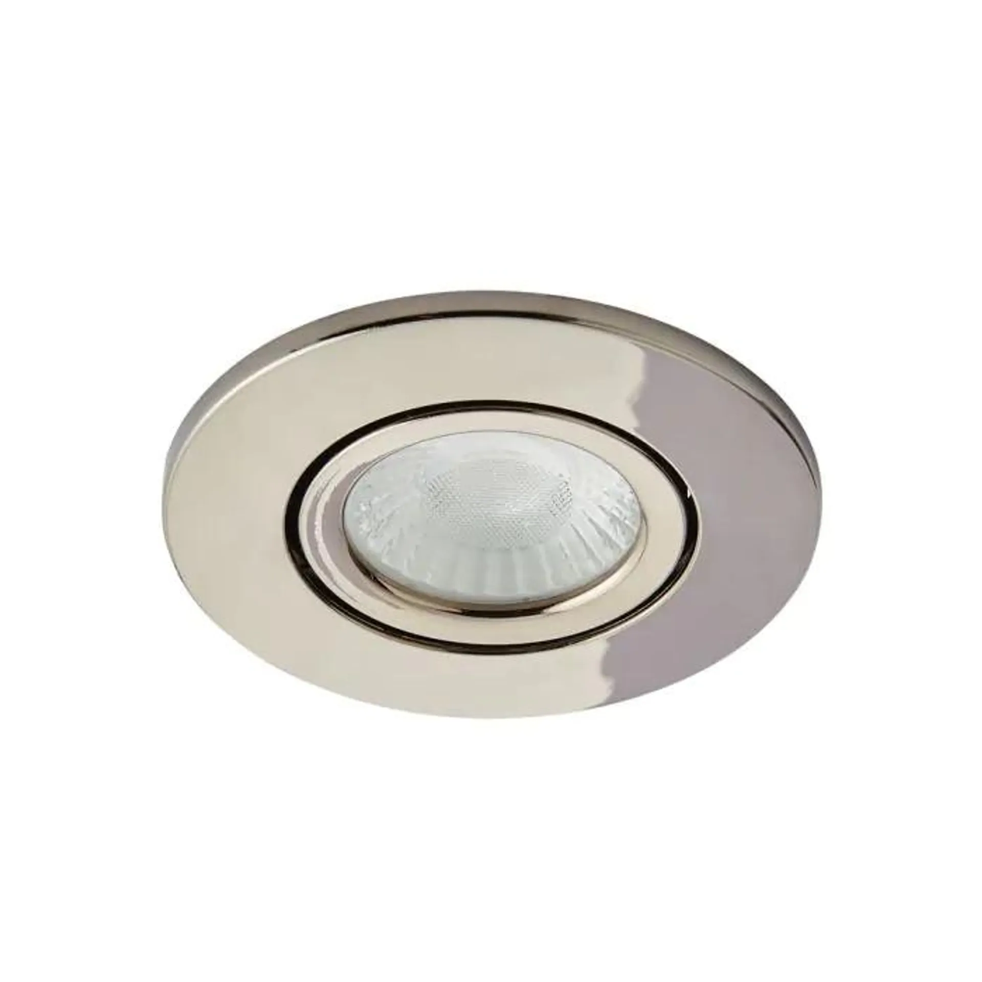 Cal Fire Rated LED IP65 Downlight, Black Chrome