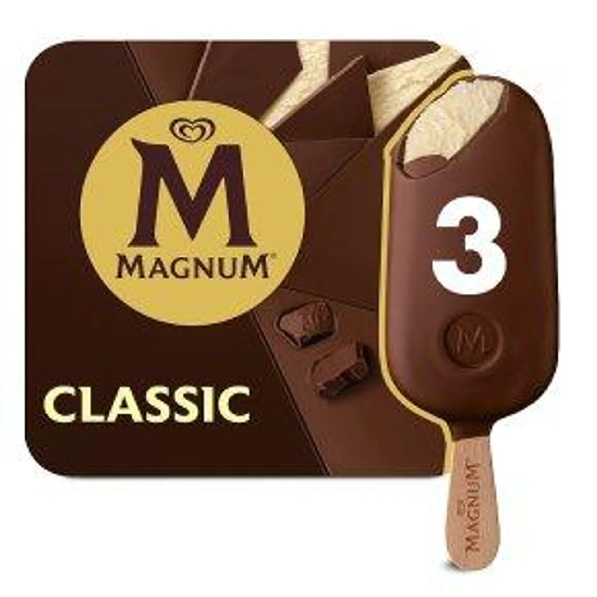 Magnum Classic Vanilla Ice Cream Sticks