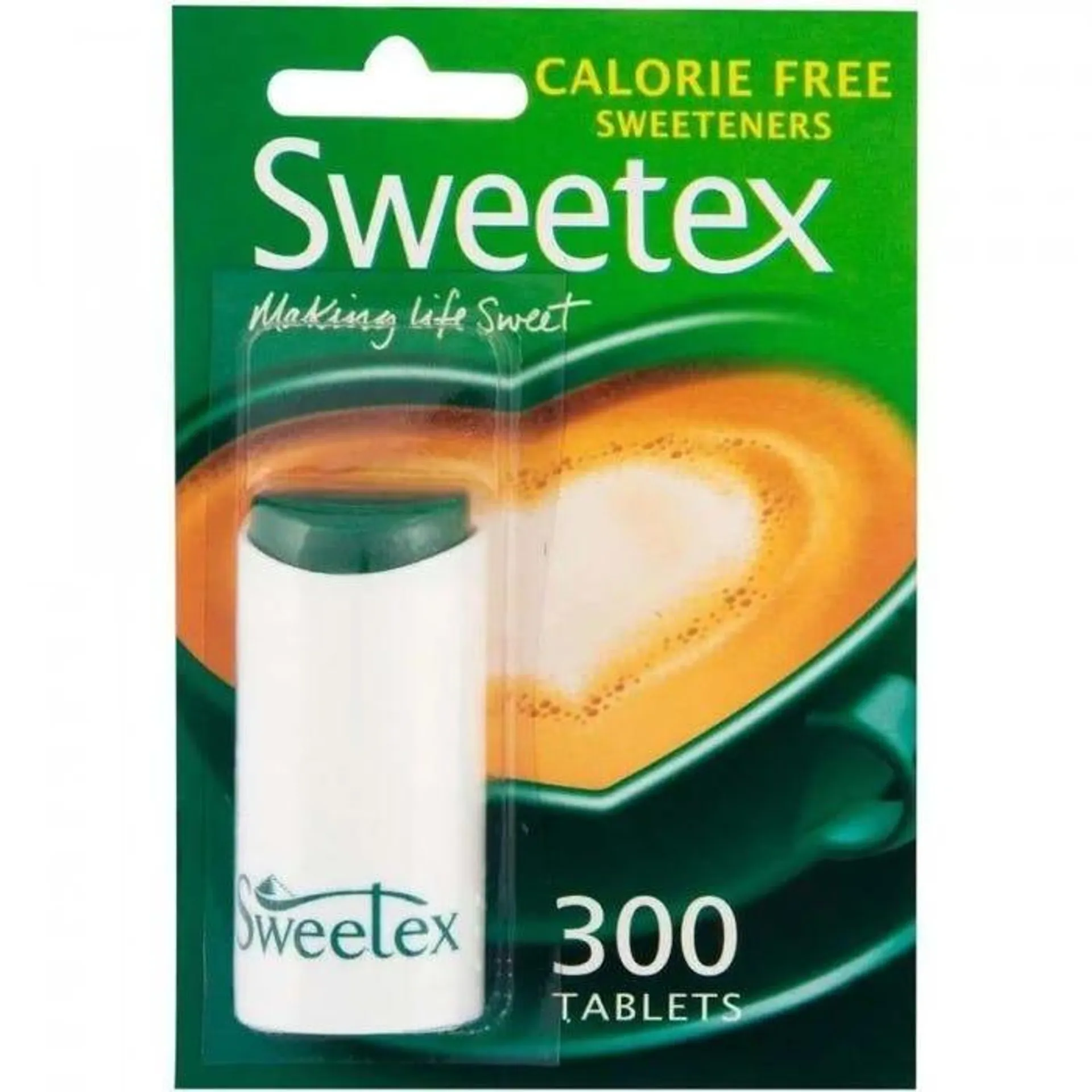 Sweetex Calorie Free Sweeteners, 300 Tablets