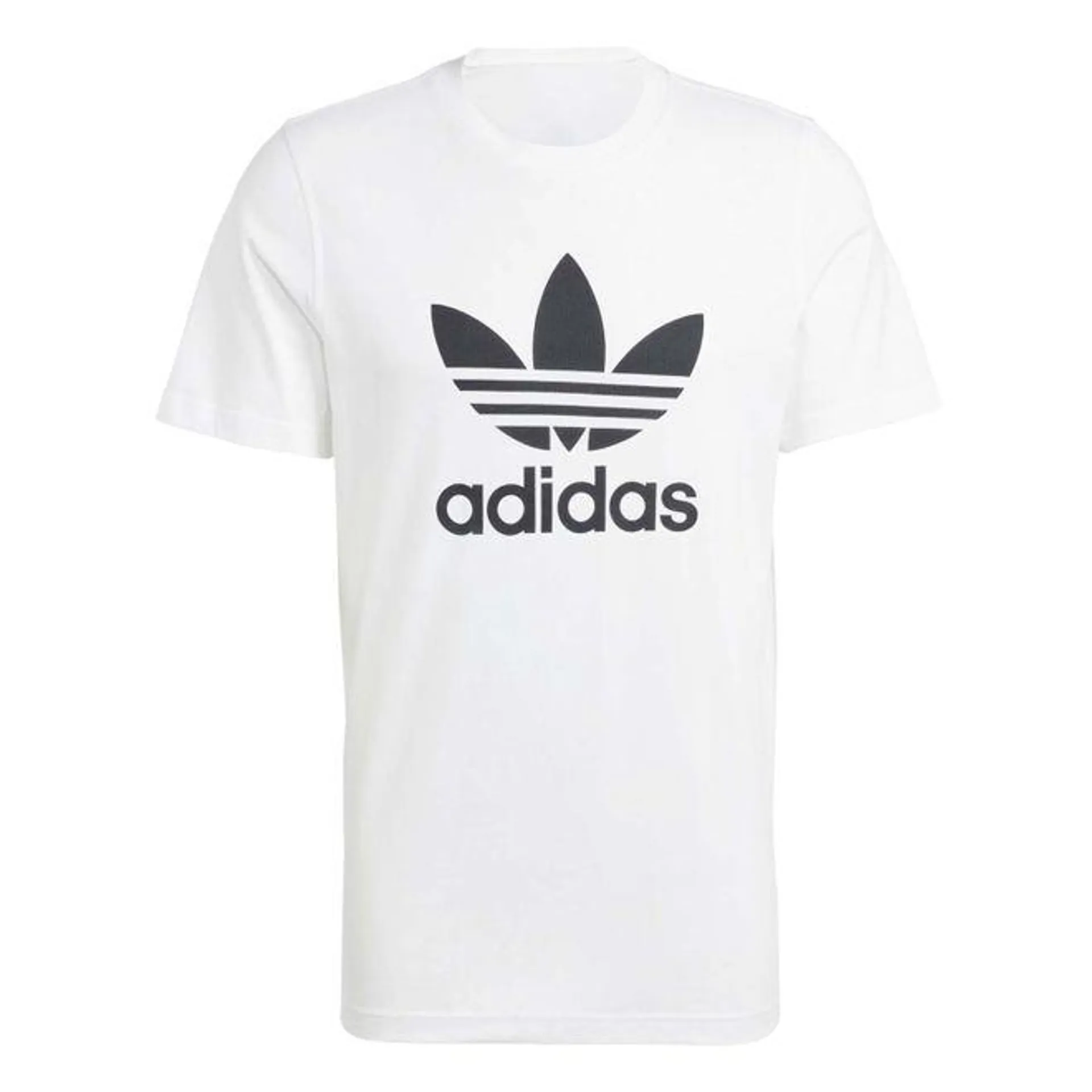 adidas Originals Mens Adicolor Classics Trefoil T-Shirt in White Black