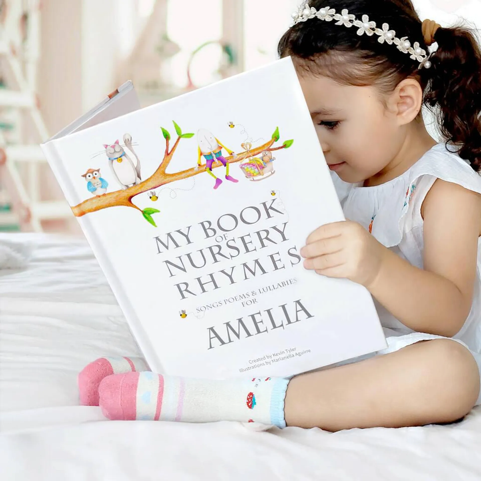 Nursery Rhymes And Personalised Poems Book