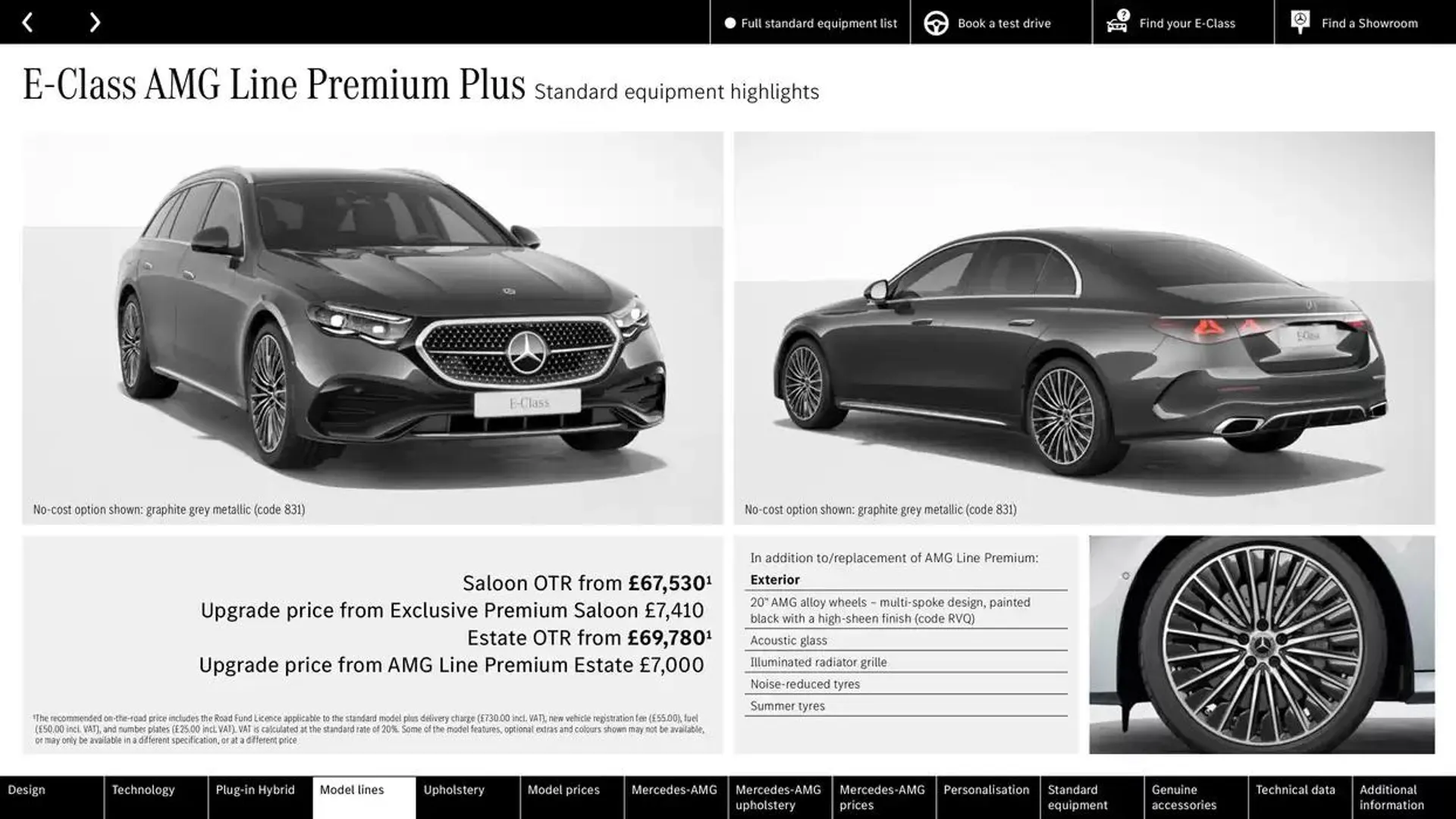 Mercedes Benz New E-Class Saloon from 17 October to 17 October 2025 - Catalogue Page 28