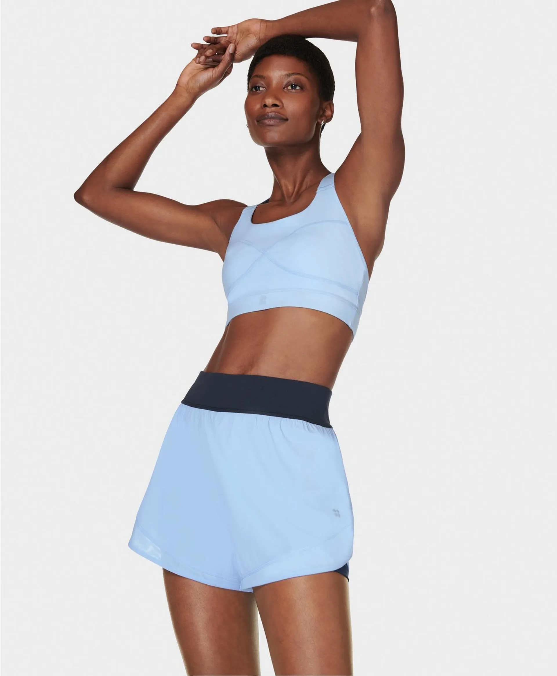 Tempo Run Shorts Colour Block