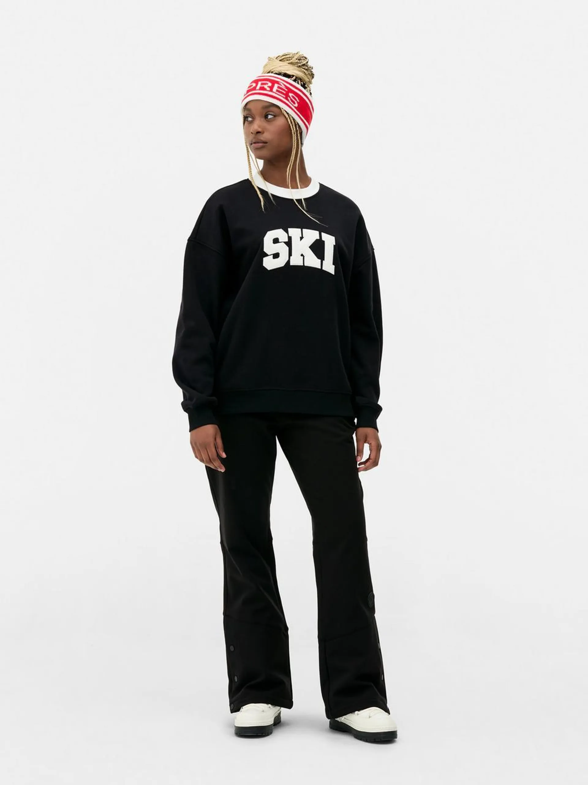 Après-Ski Appliqué Sweatshirt