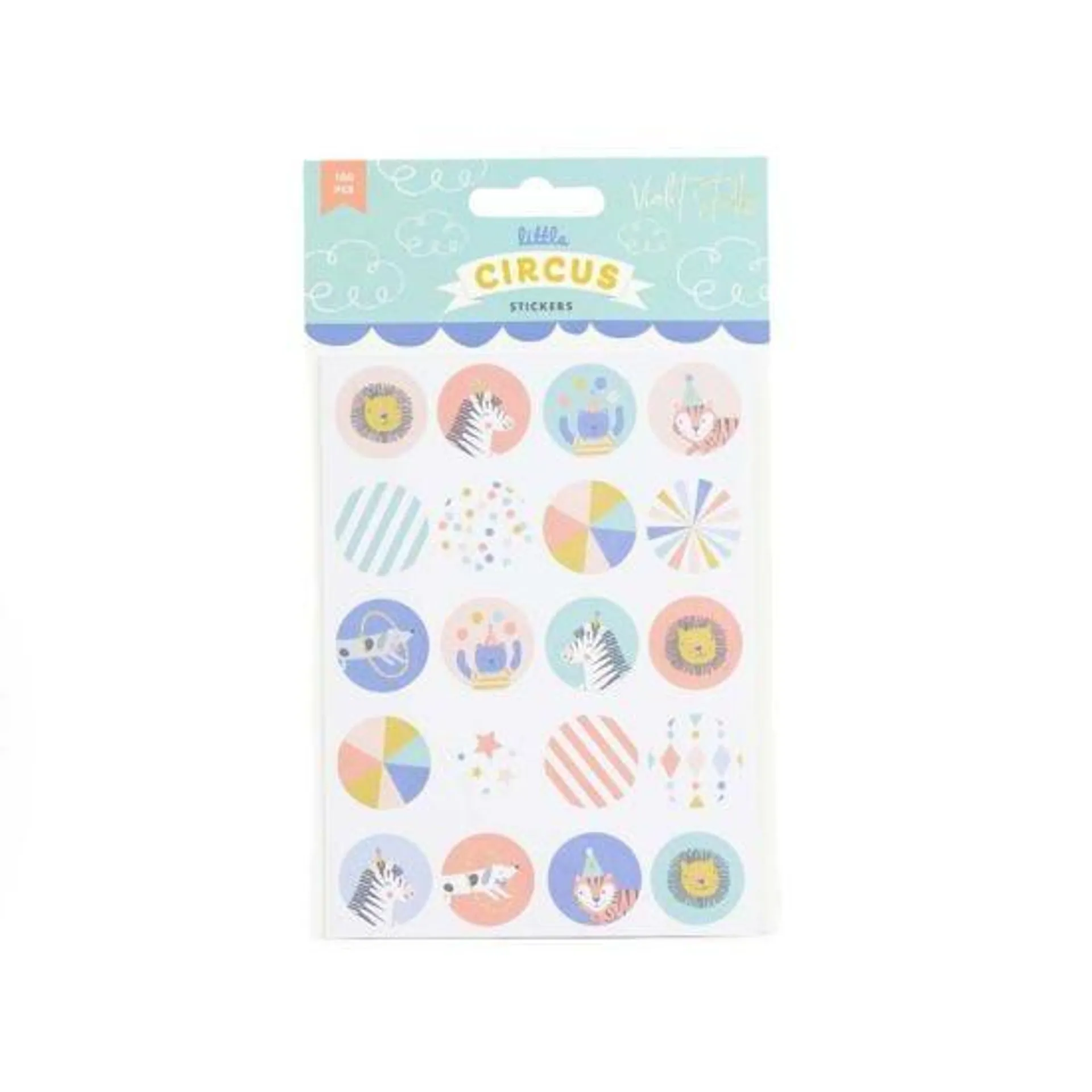 Violet Studio Mini Stickers - Little Circus Pack of 100