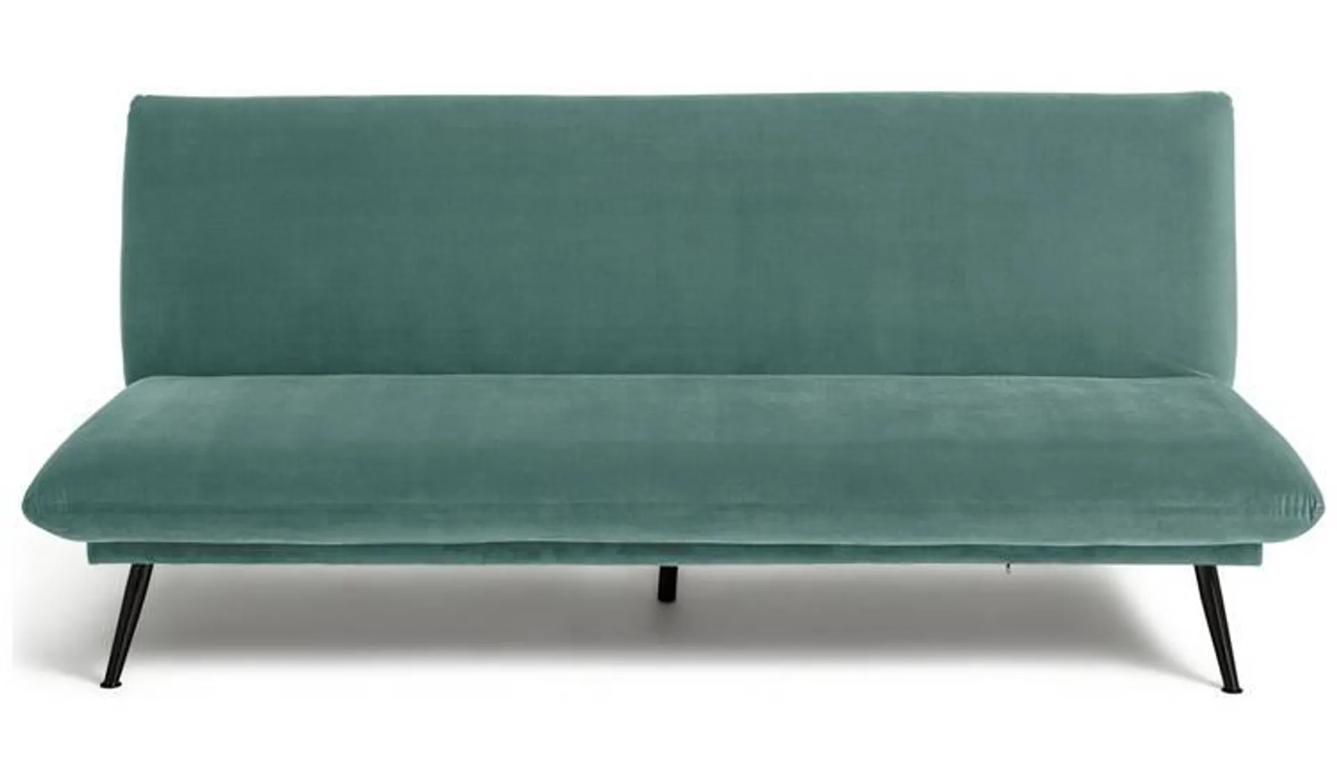 Habitat Matteo Velvet Clic Clac Sofa Bed - Teal