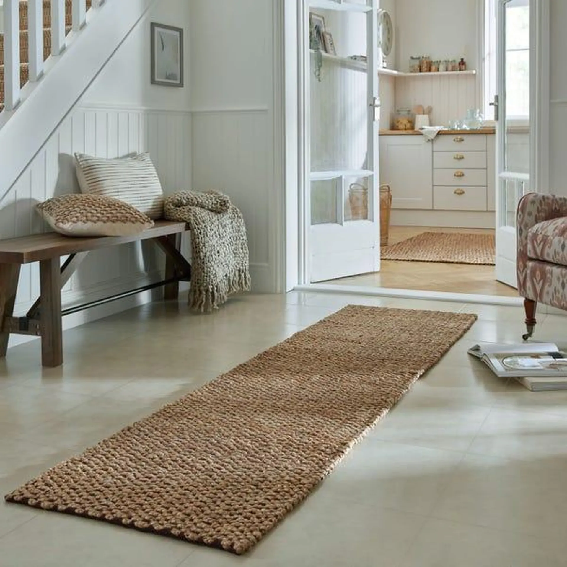 Chunky Jute Woven Runner